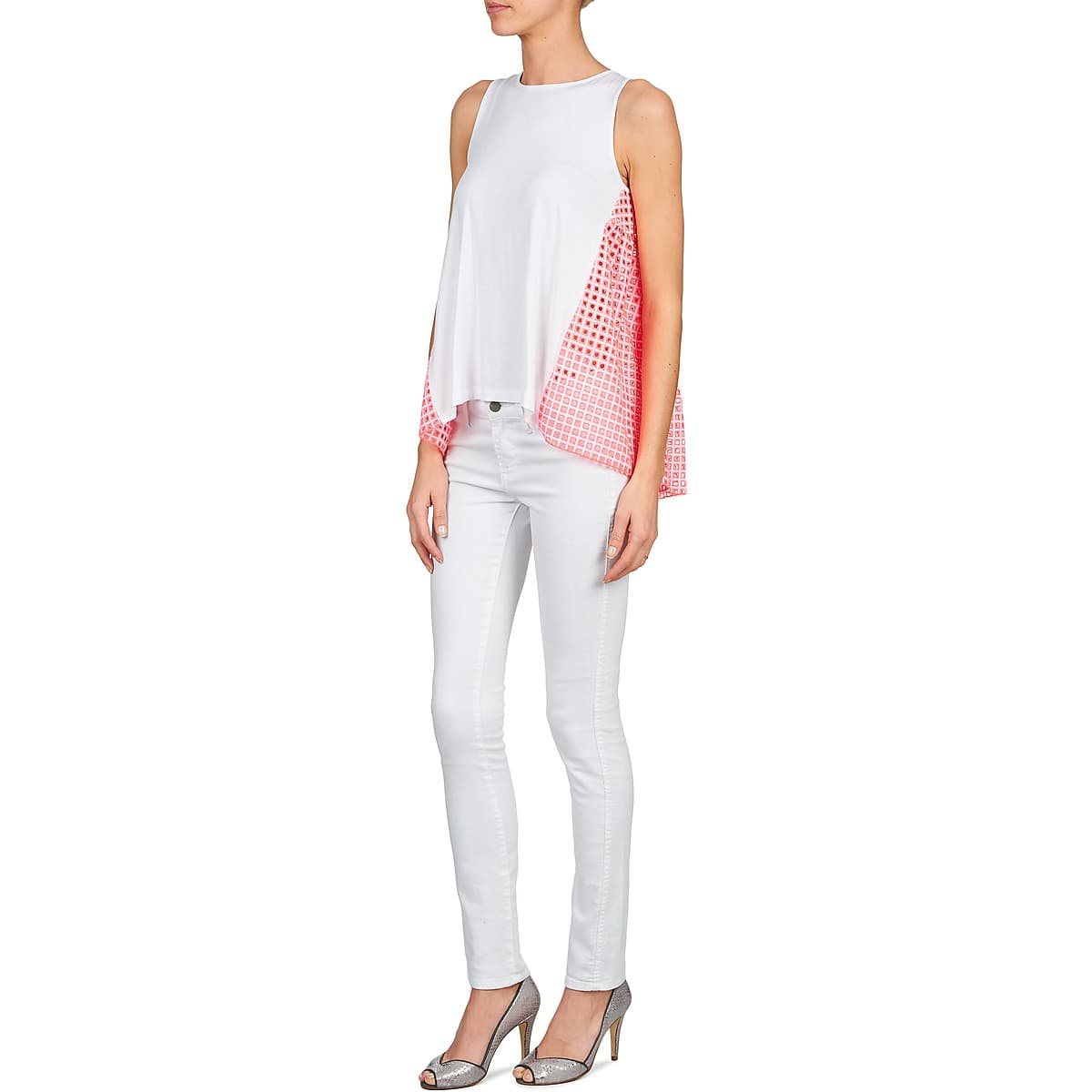 Women's Sleeveless Tops Manoush White