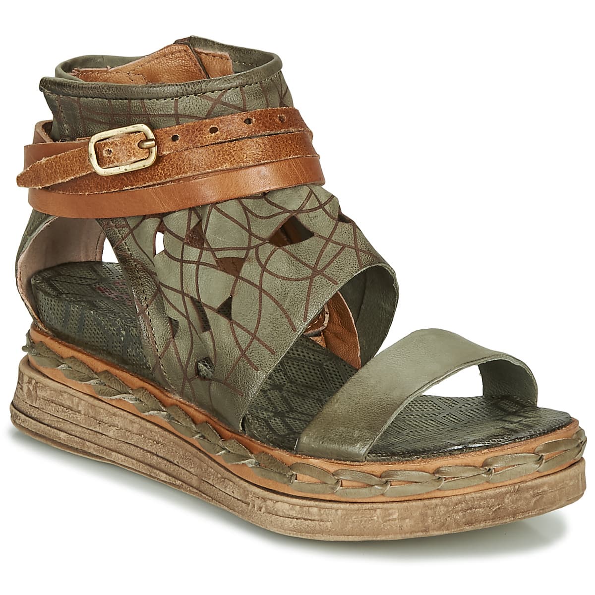 Women's Sandals Airstep / A.S.98 Khaki