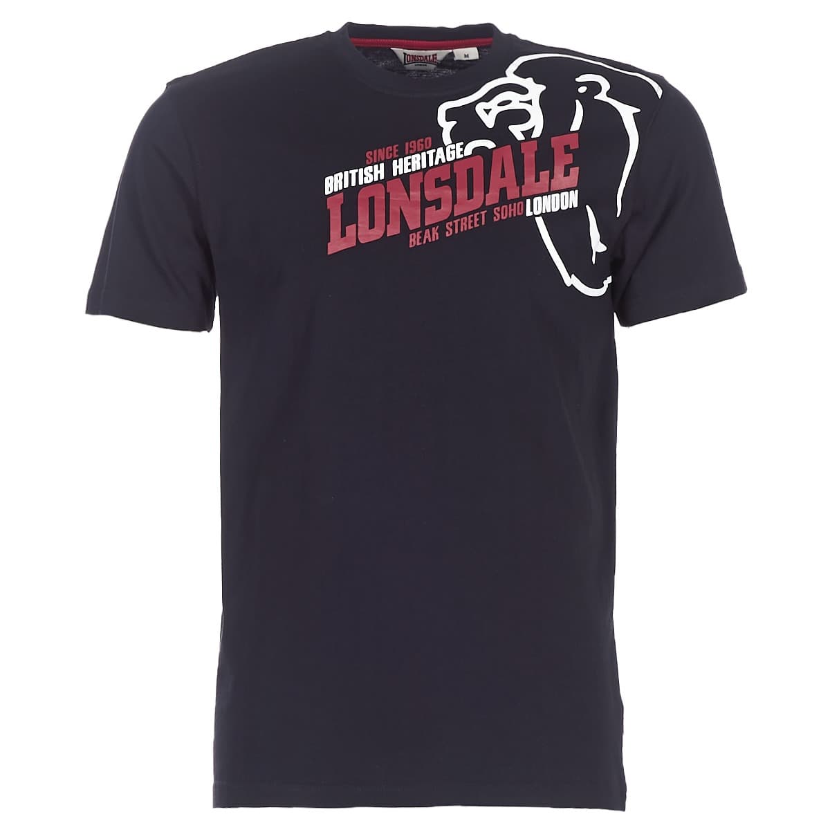 Men's T-Shirts Lonsdale Black