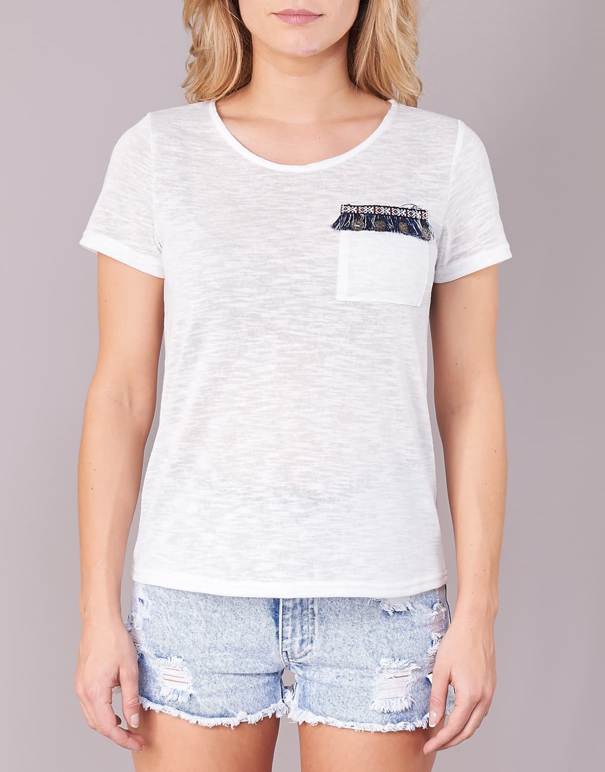 Women's T-Shirts Yurban White