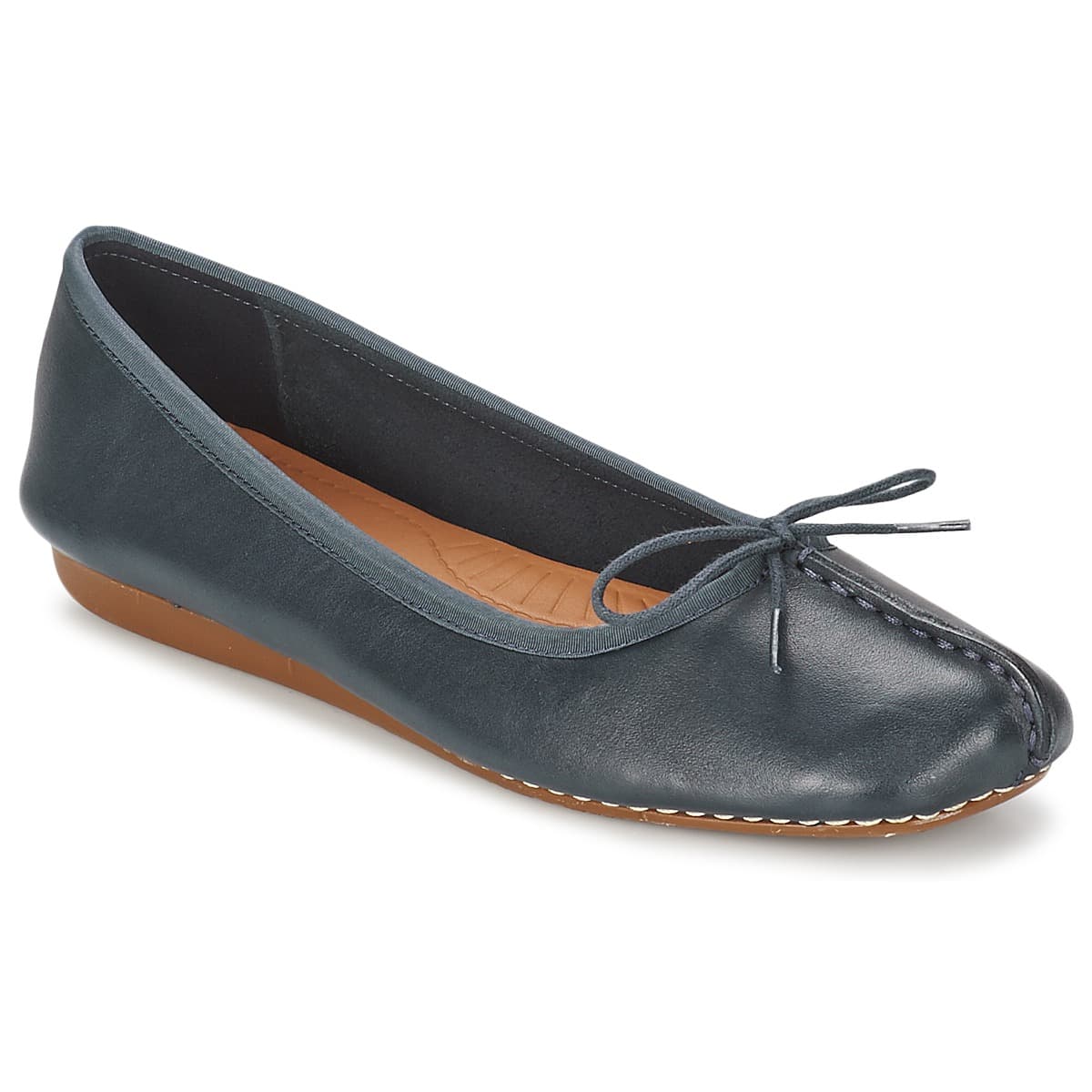 Women's Ballet Flats Clarks Blue