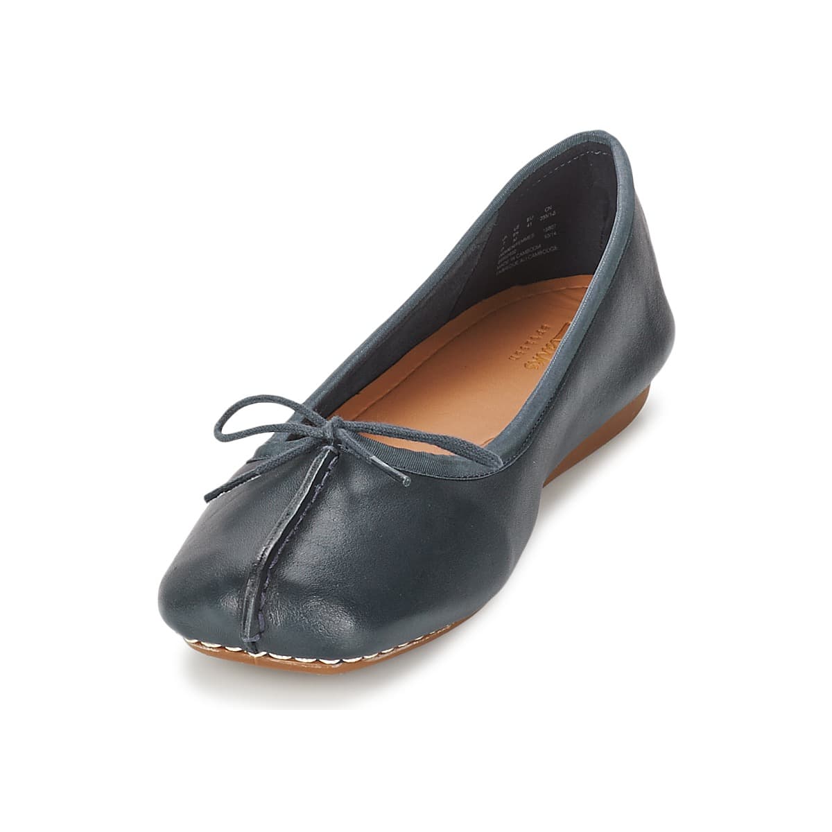 Women's Ballet Flats Clarks Blue