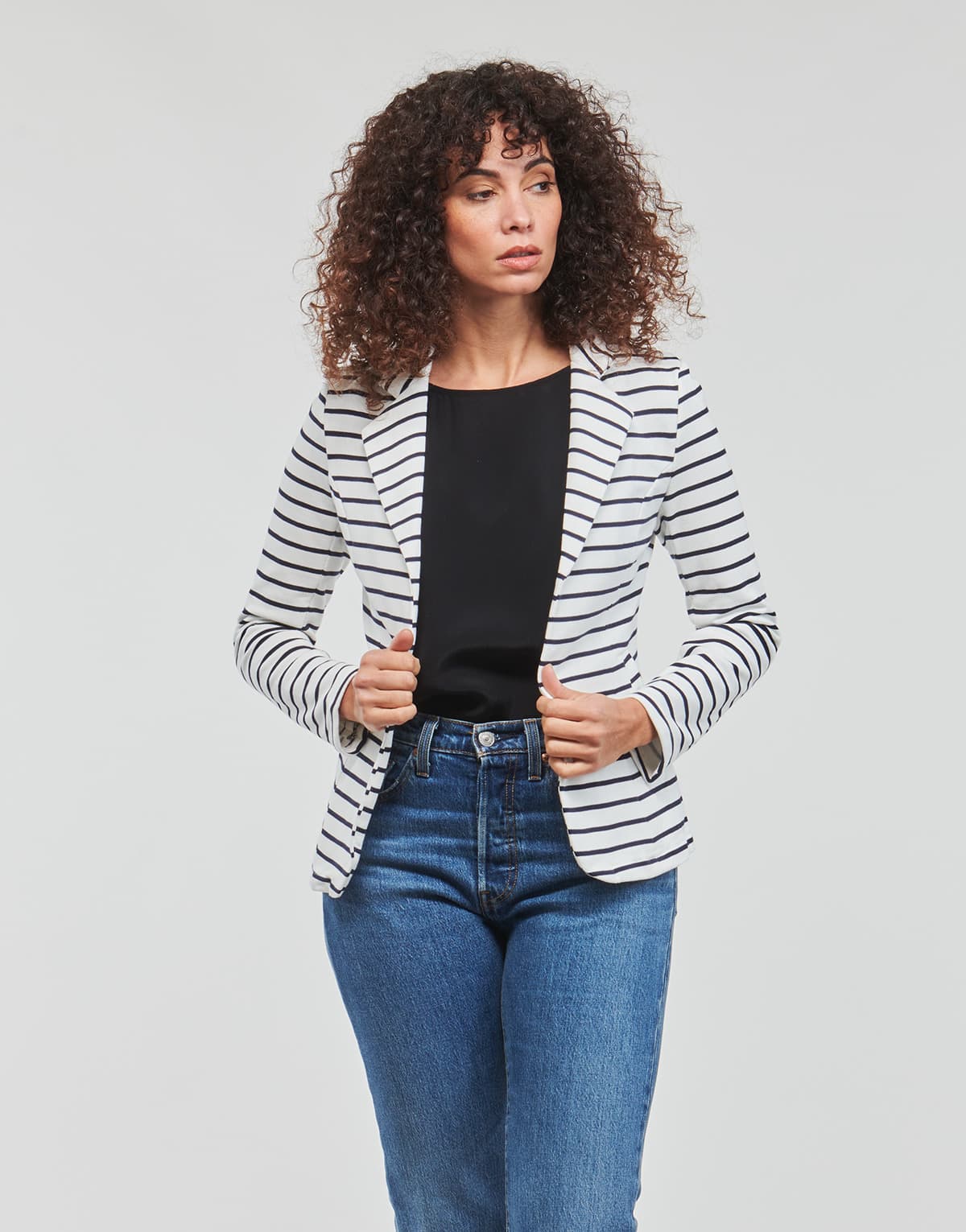 Women's Blazers Moony Mood White