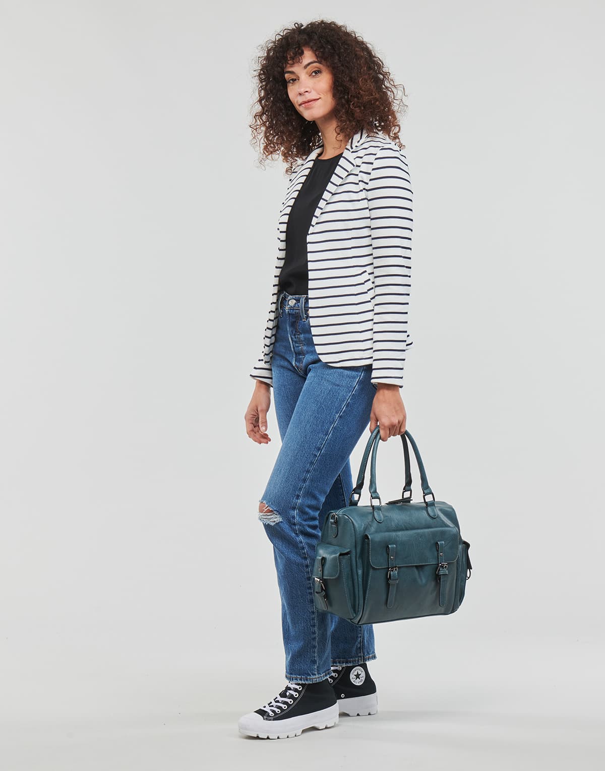 Women's Blazers Moony Mood White