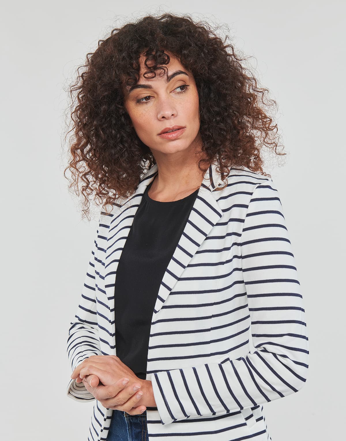 Women's Blazers Moony Mood White