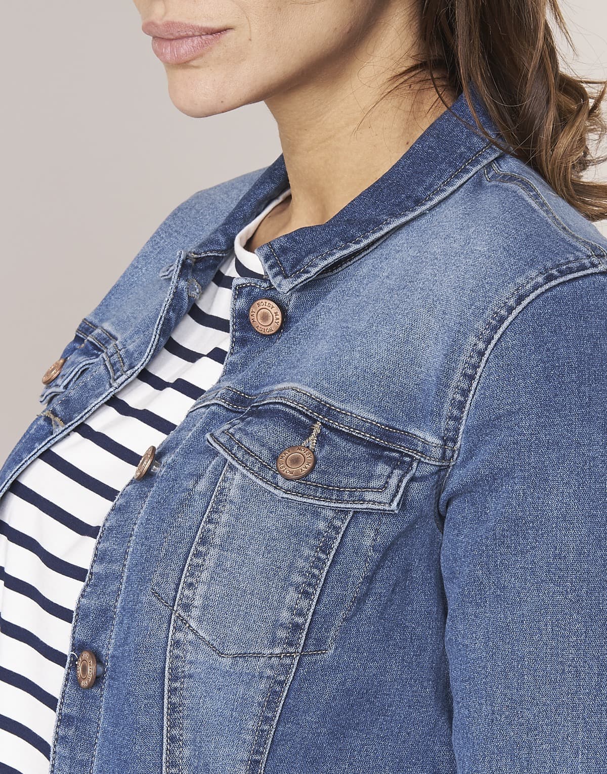 Women's Jackets Noisy May Blue