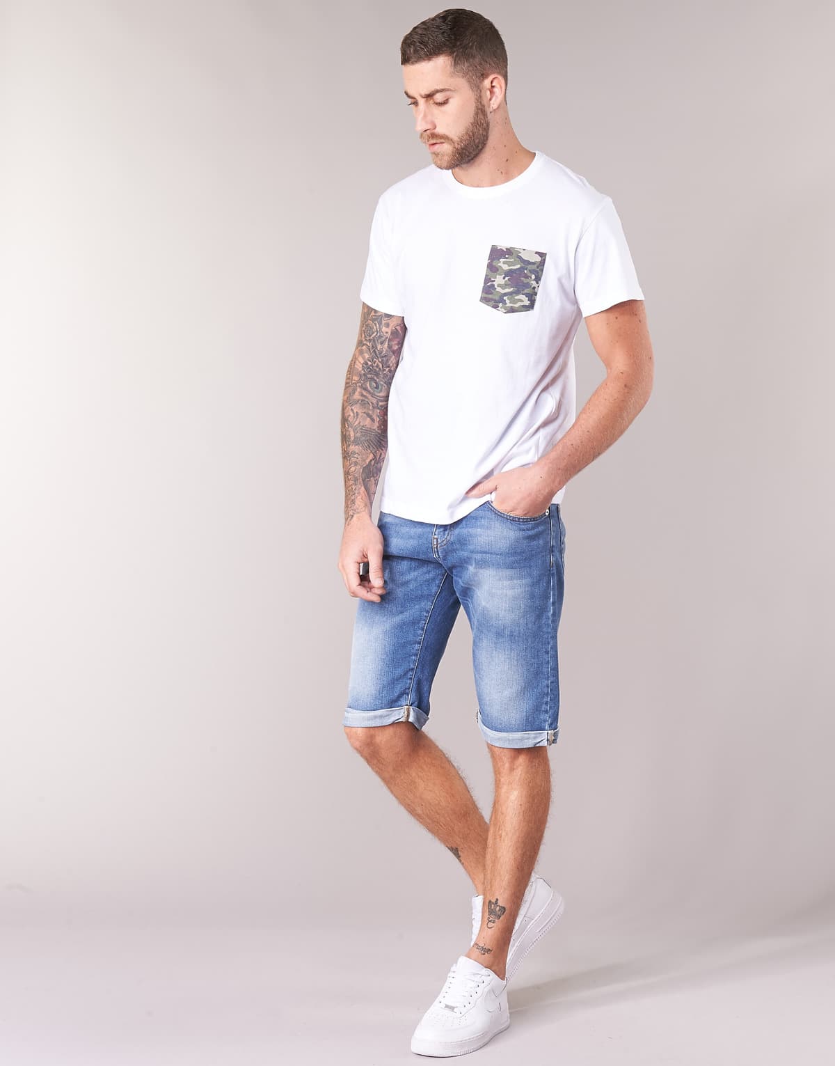 Men's Shorts Yurban Blue