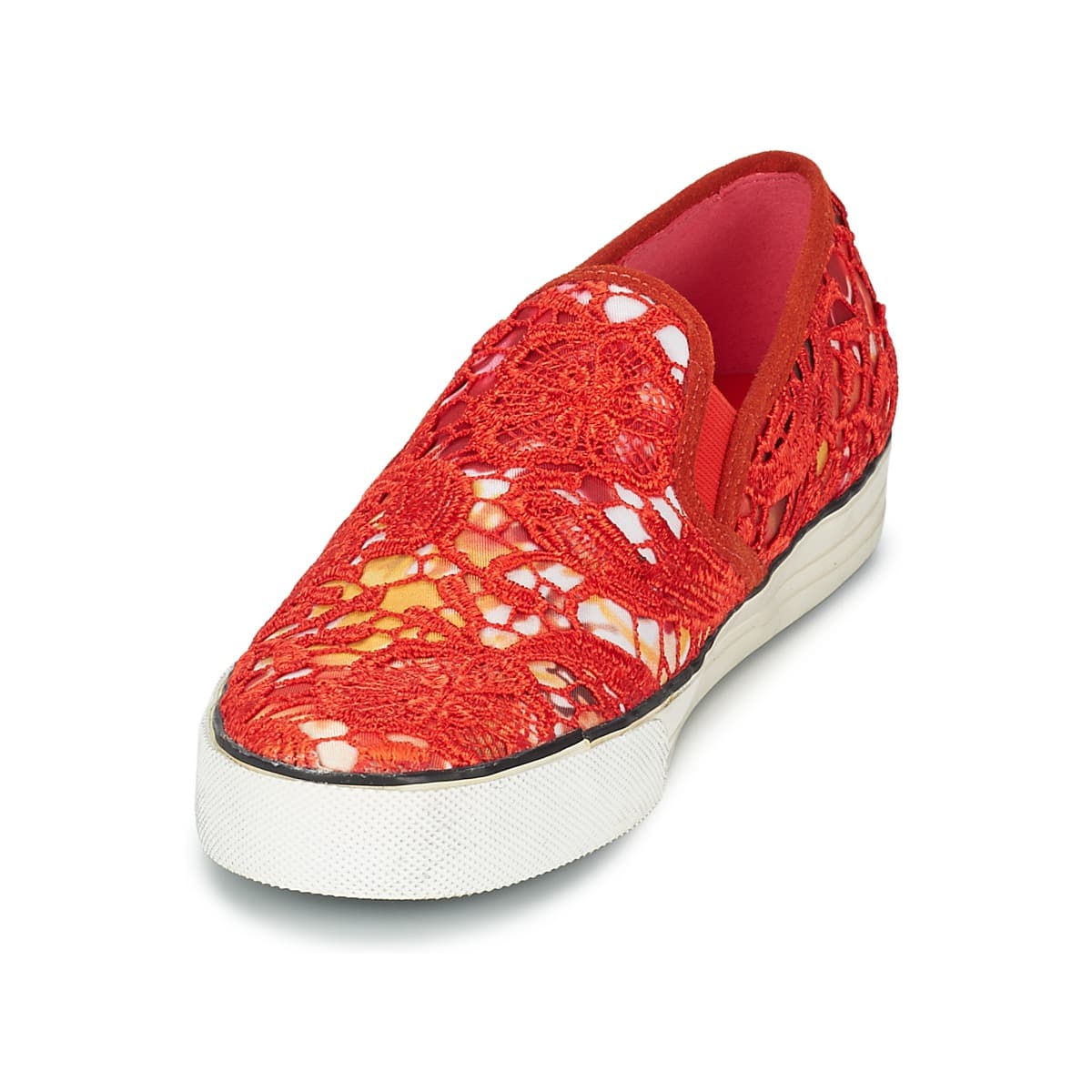 Women's Loafers Colors of California Red