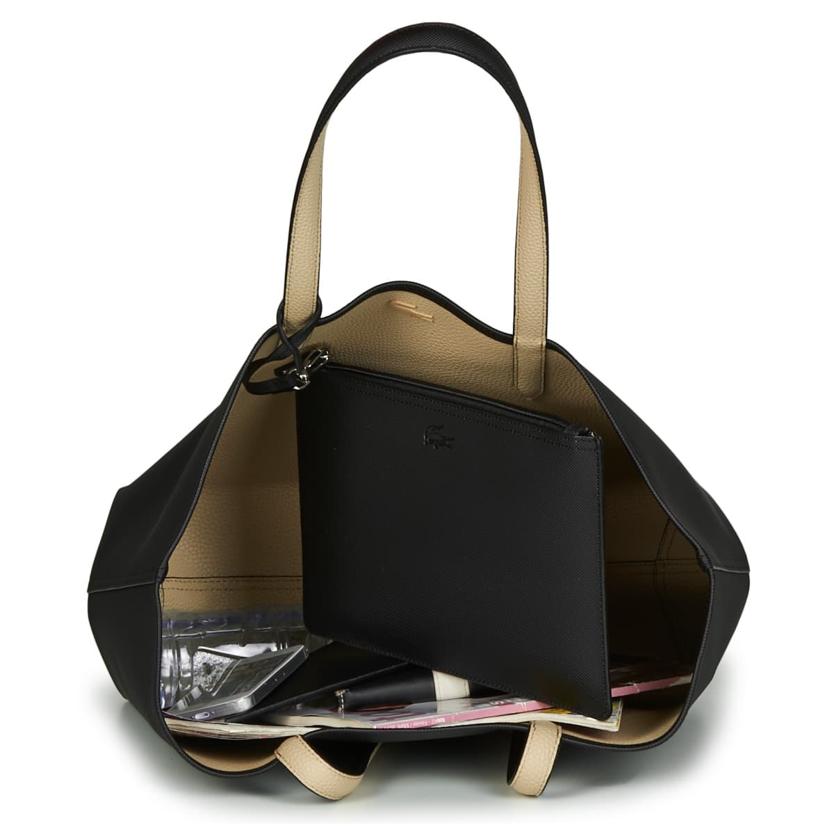 Women's Tote Bags Lacoste Black