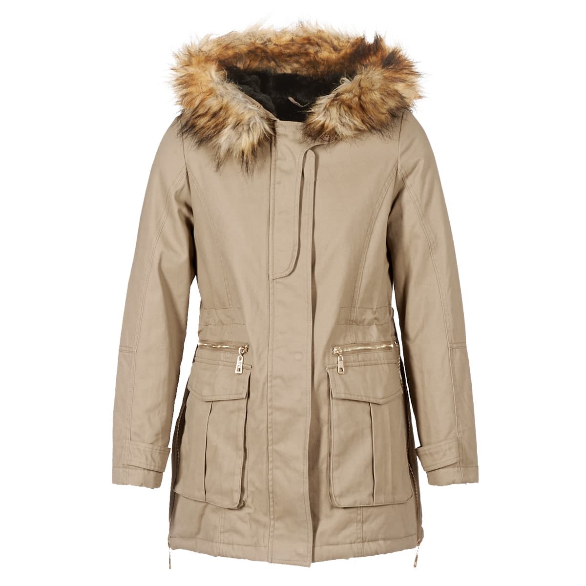 Women's Parkas Moony Mood Beige