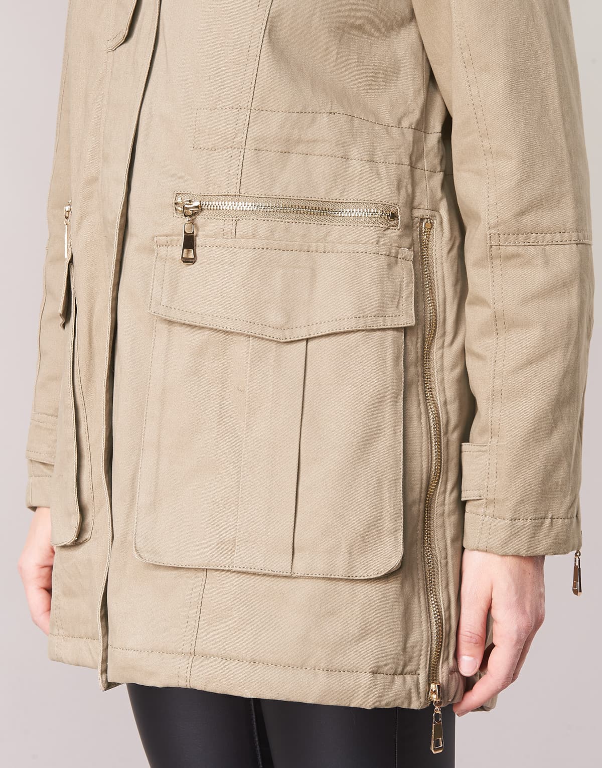 Women's Parkas Moony Mood Beige