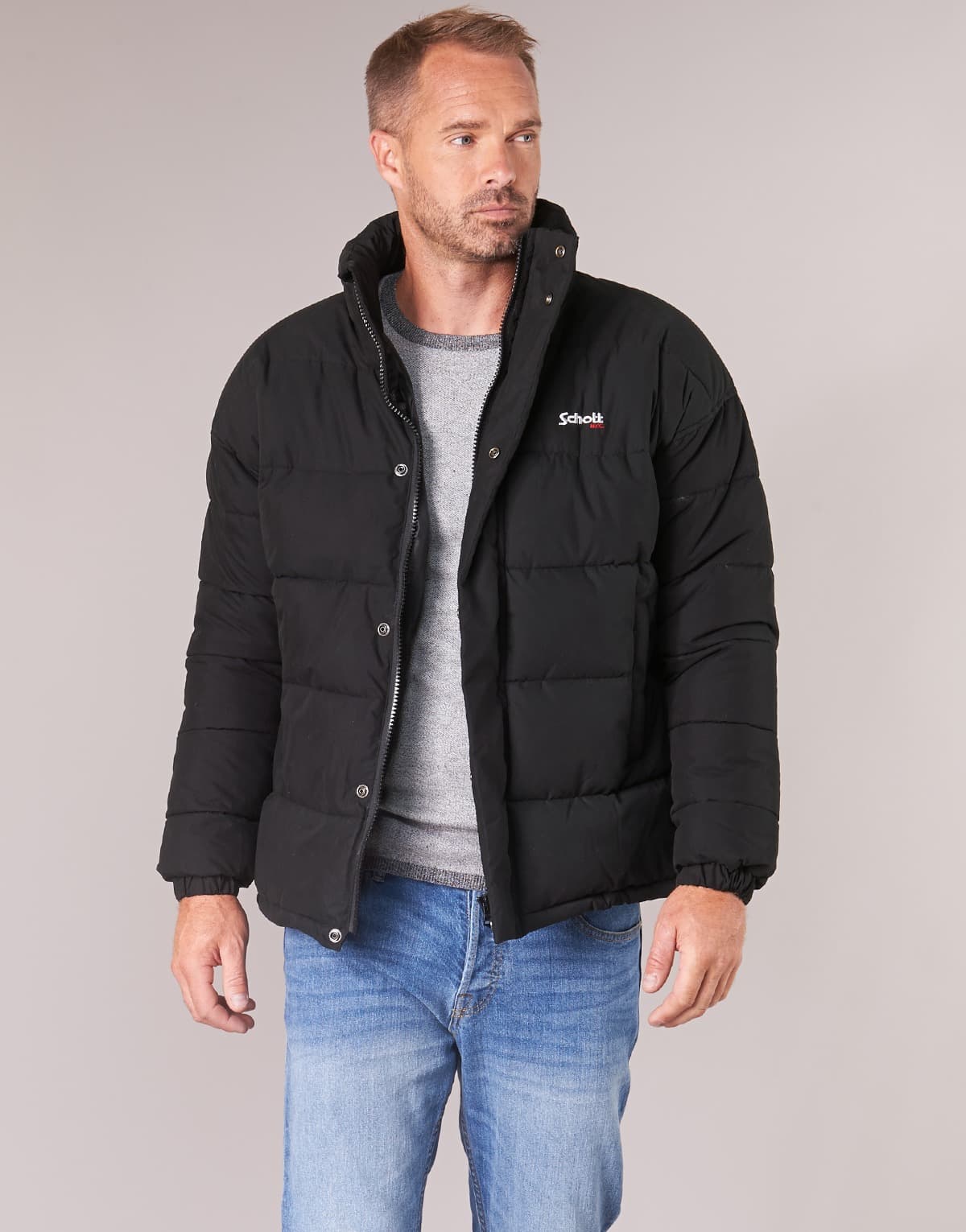 Men's Jackets Schott Black