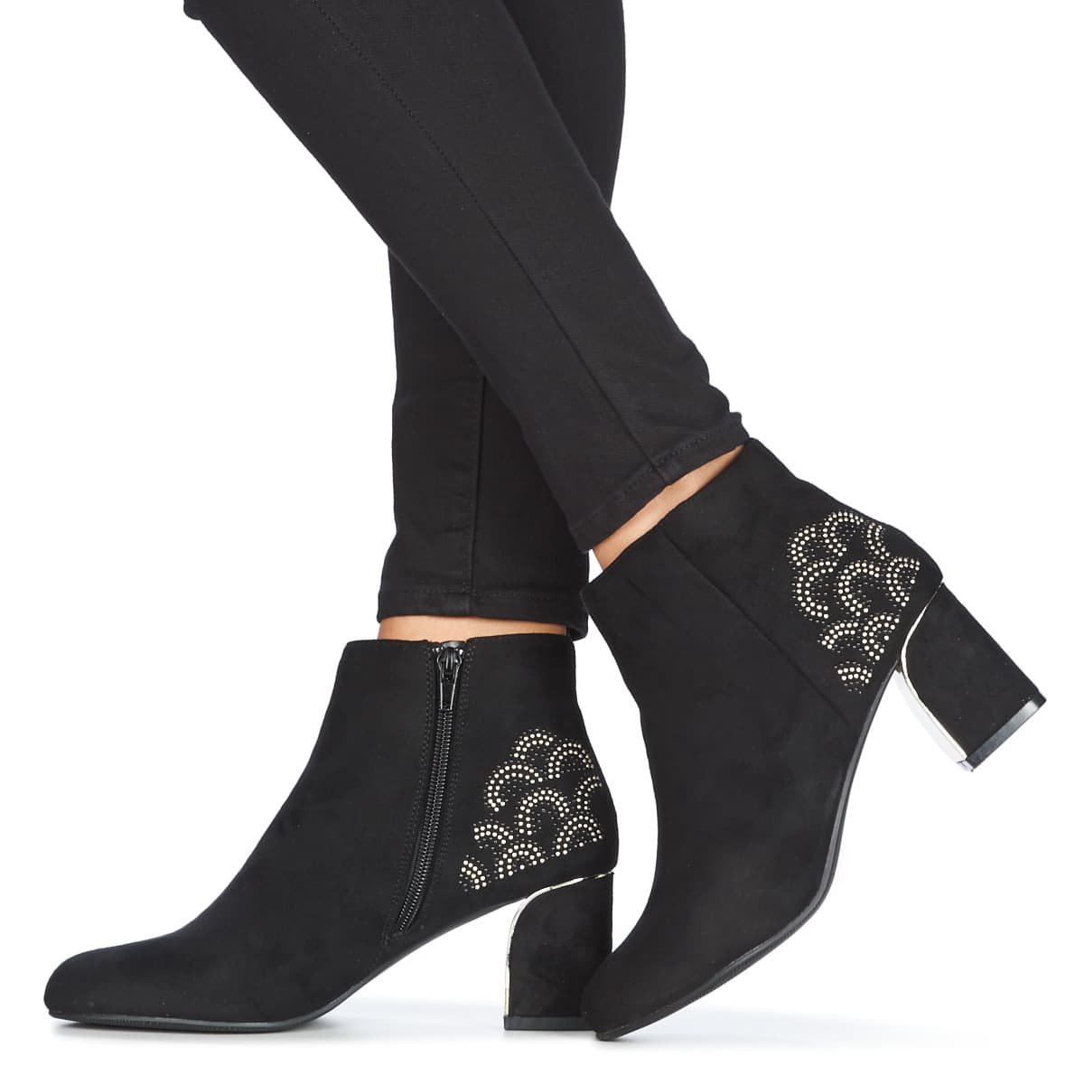 Women's Ankle Boots Moony Mood Black