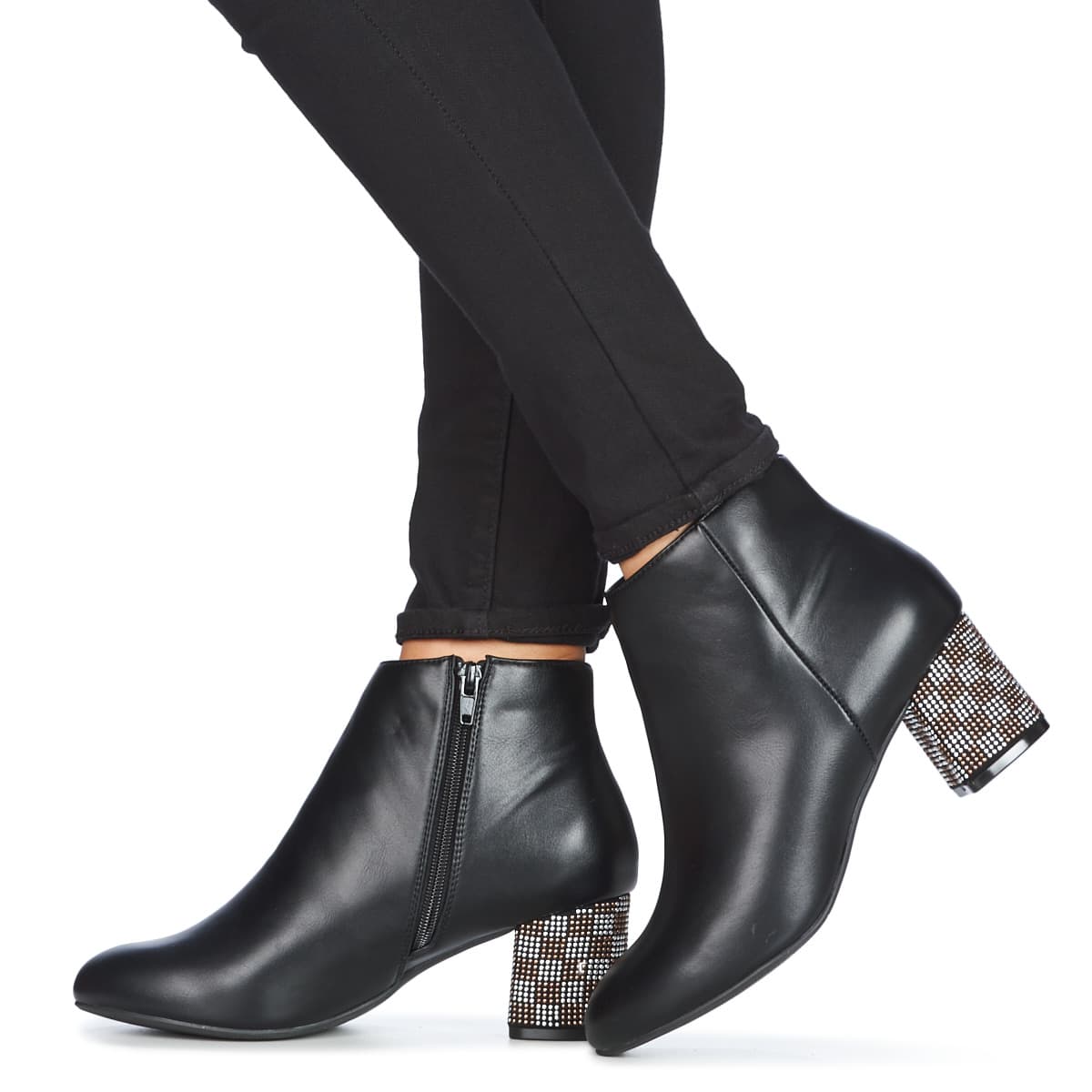 Women's Ankle Boots Moony Mood Black