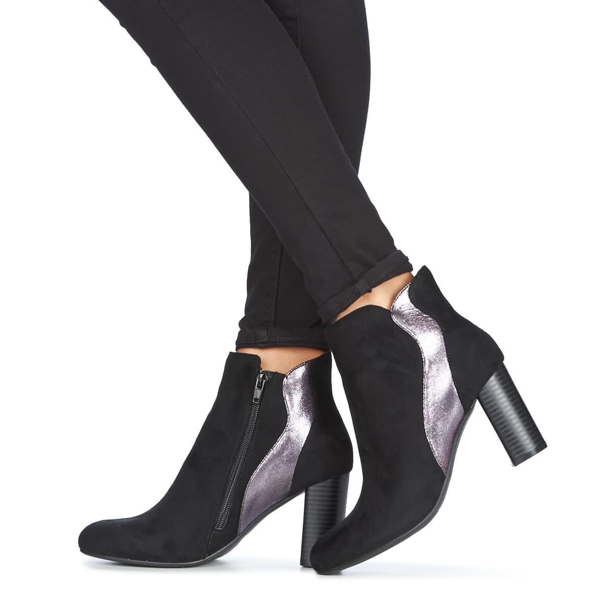 Women's Ankle Boots Moony Mood Black