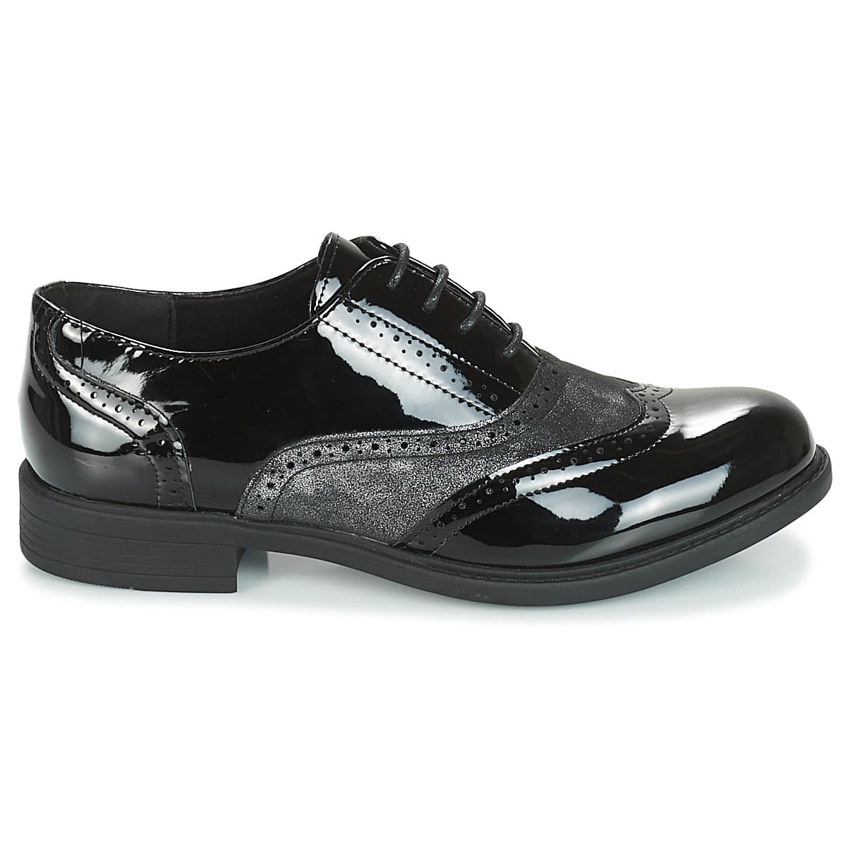 Women's Derby Shoes Moony Mood Black
