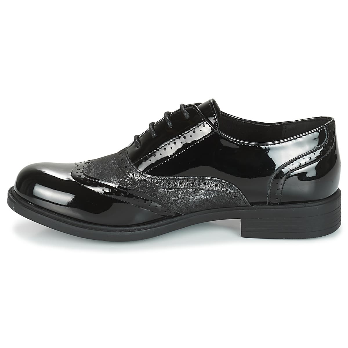 Women's Derby Shoes Moony Mood Black