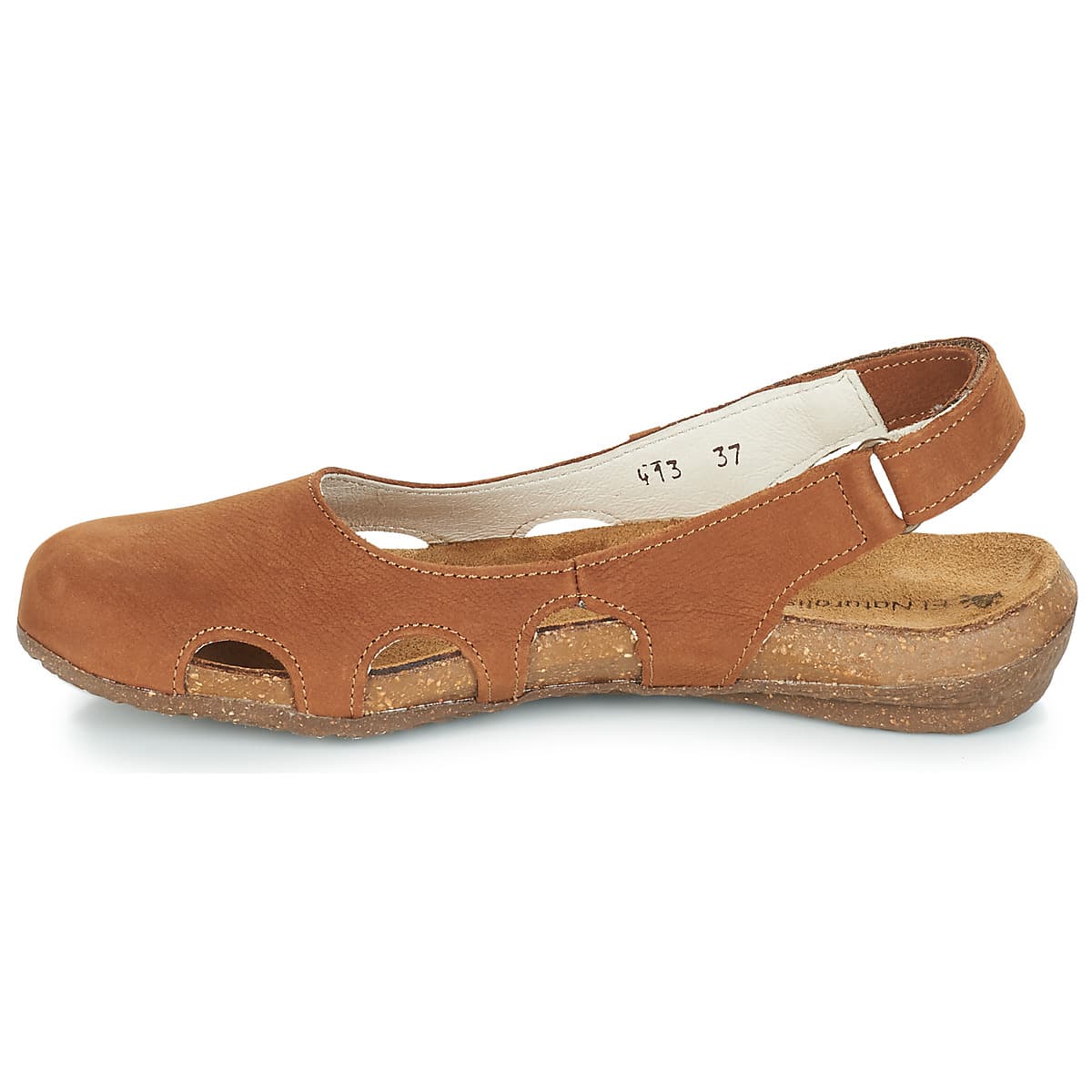 Women's Sandals El Naturalista Brown