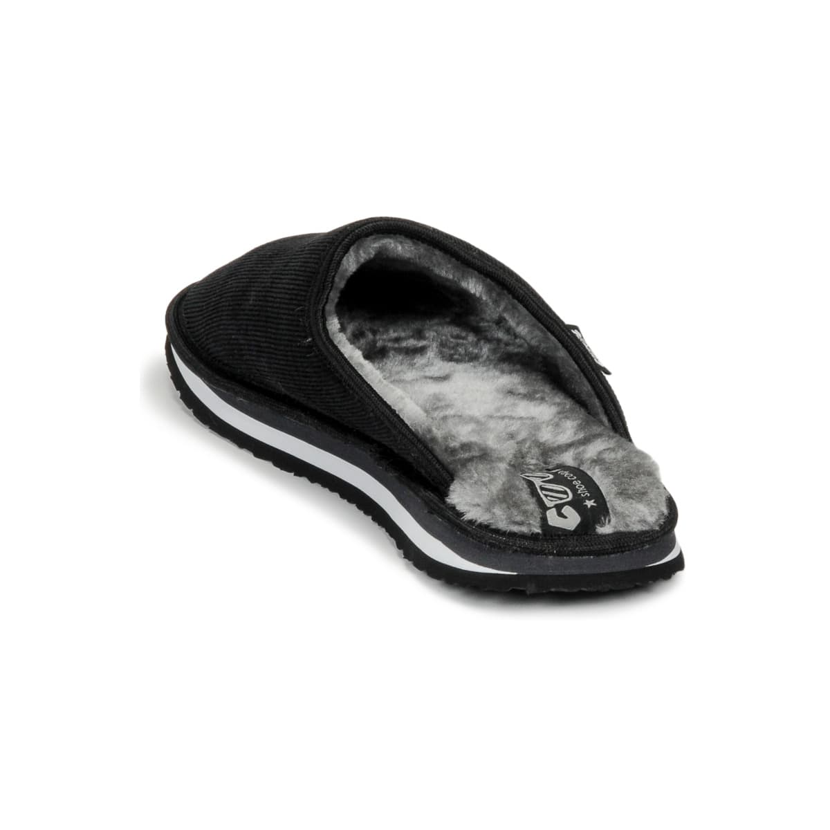 Men's House Slippers Cool shoe Black