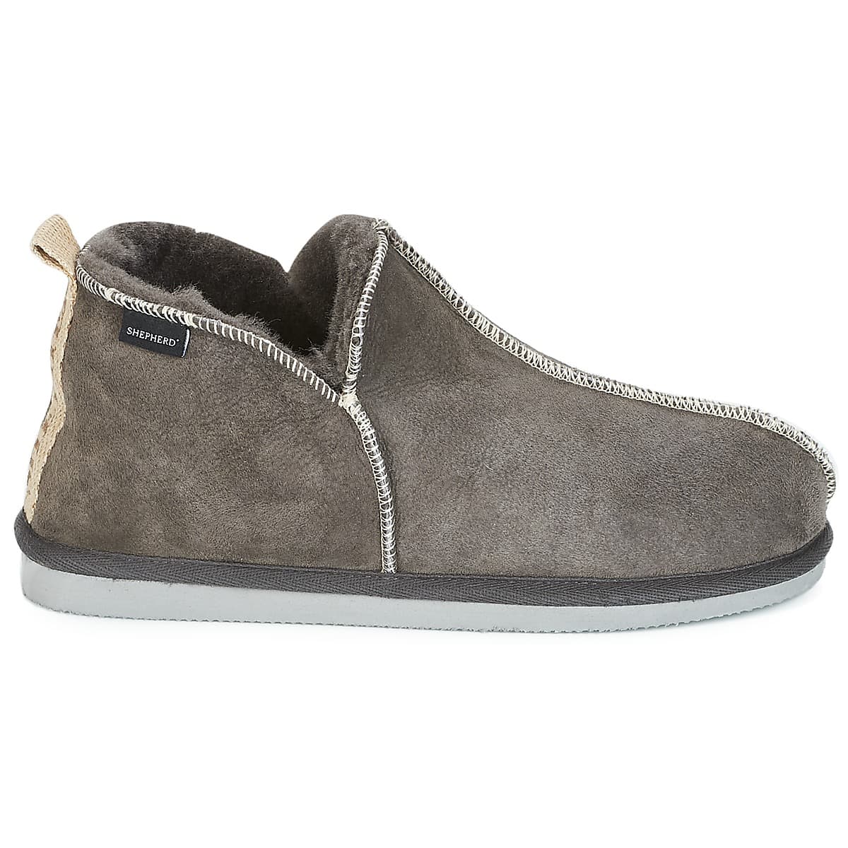 Men's House Slippers Shepherd Gray
