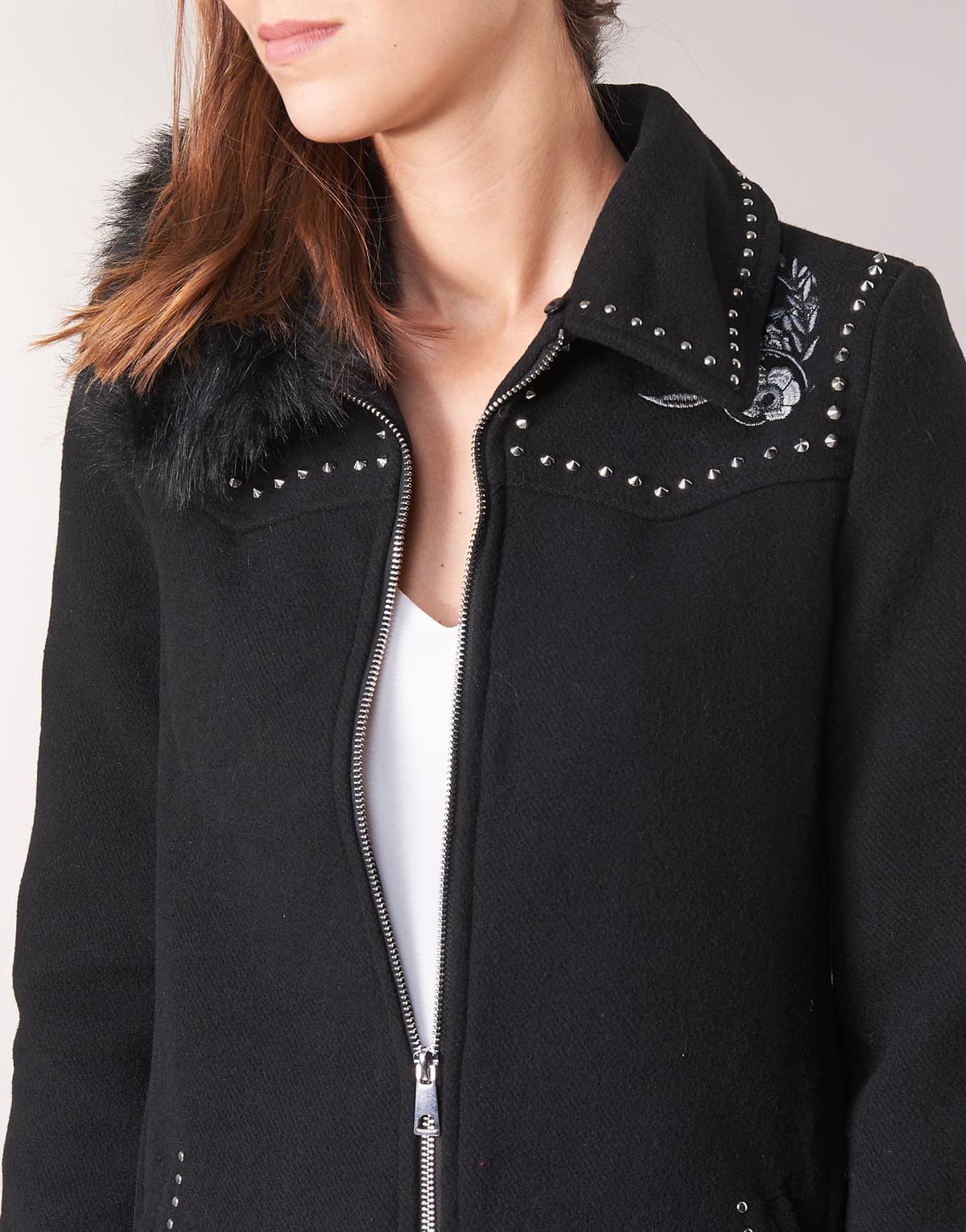 Women's Coats Desigual Black