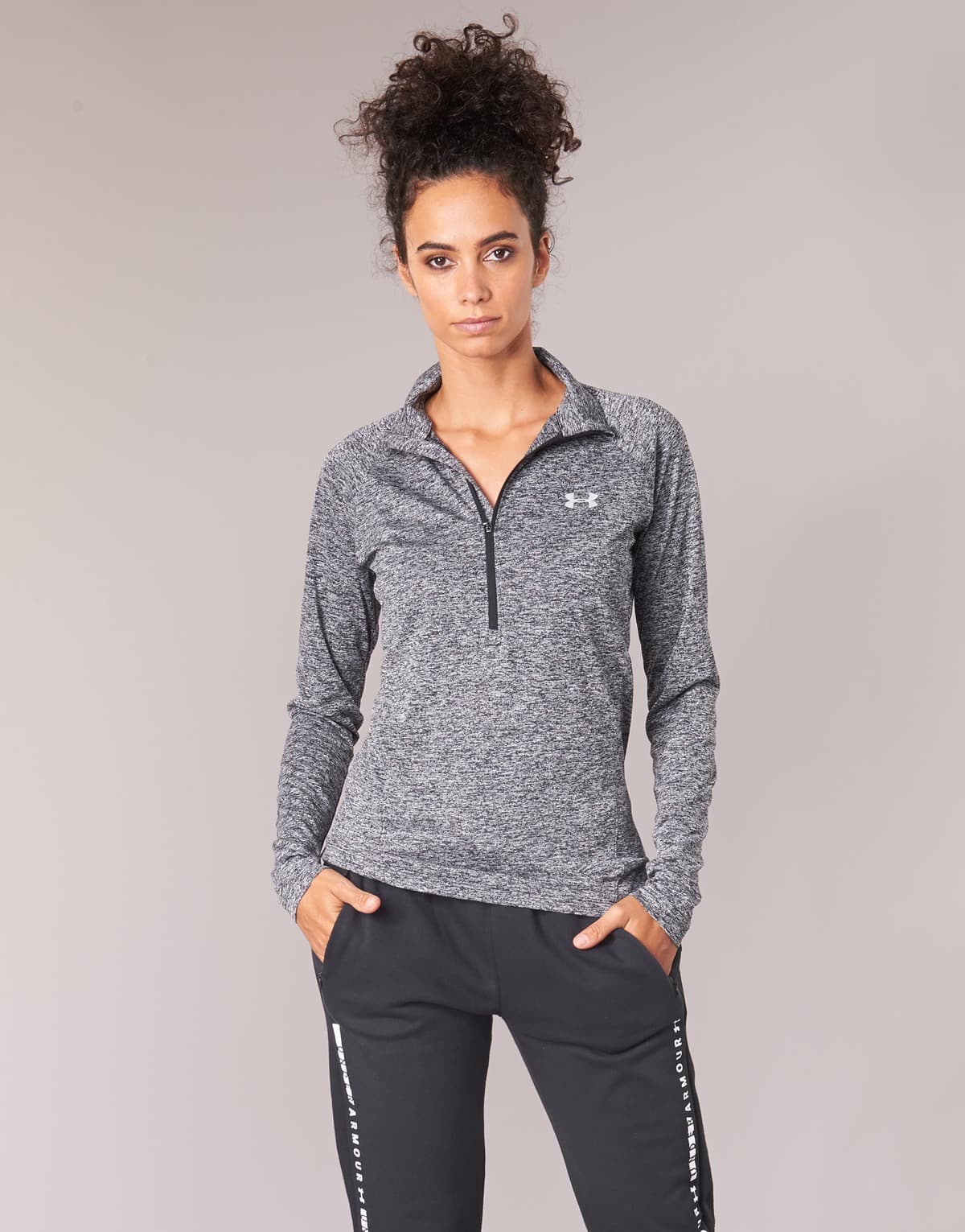 Women's T-Shirts Under Armour Gray
