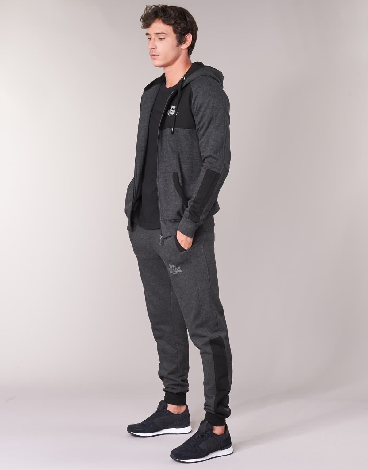Men's Tracksuits Lonsdale Gray