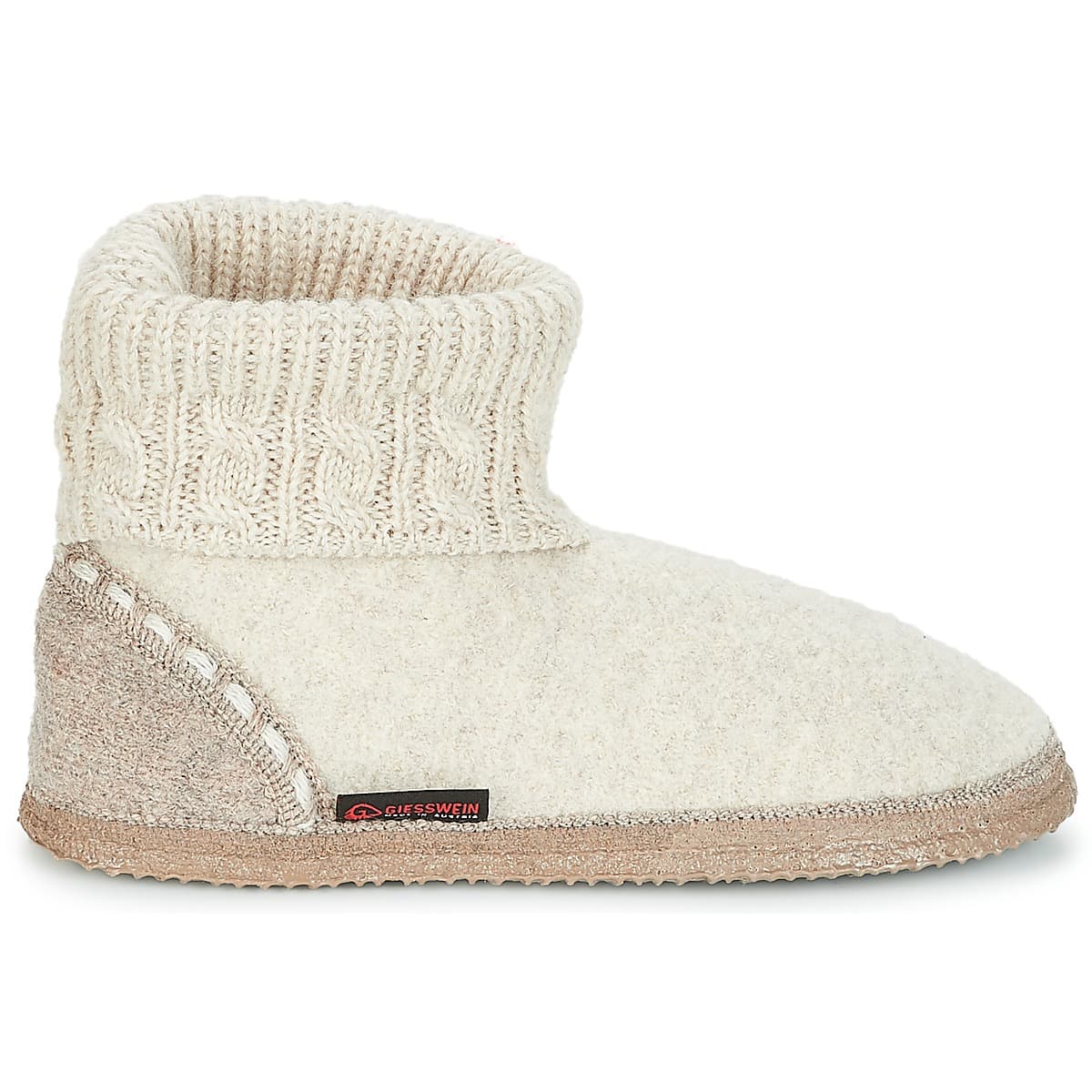 Women's House Slippers Giesswein Beige