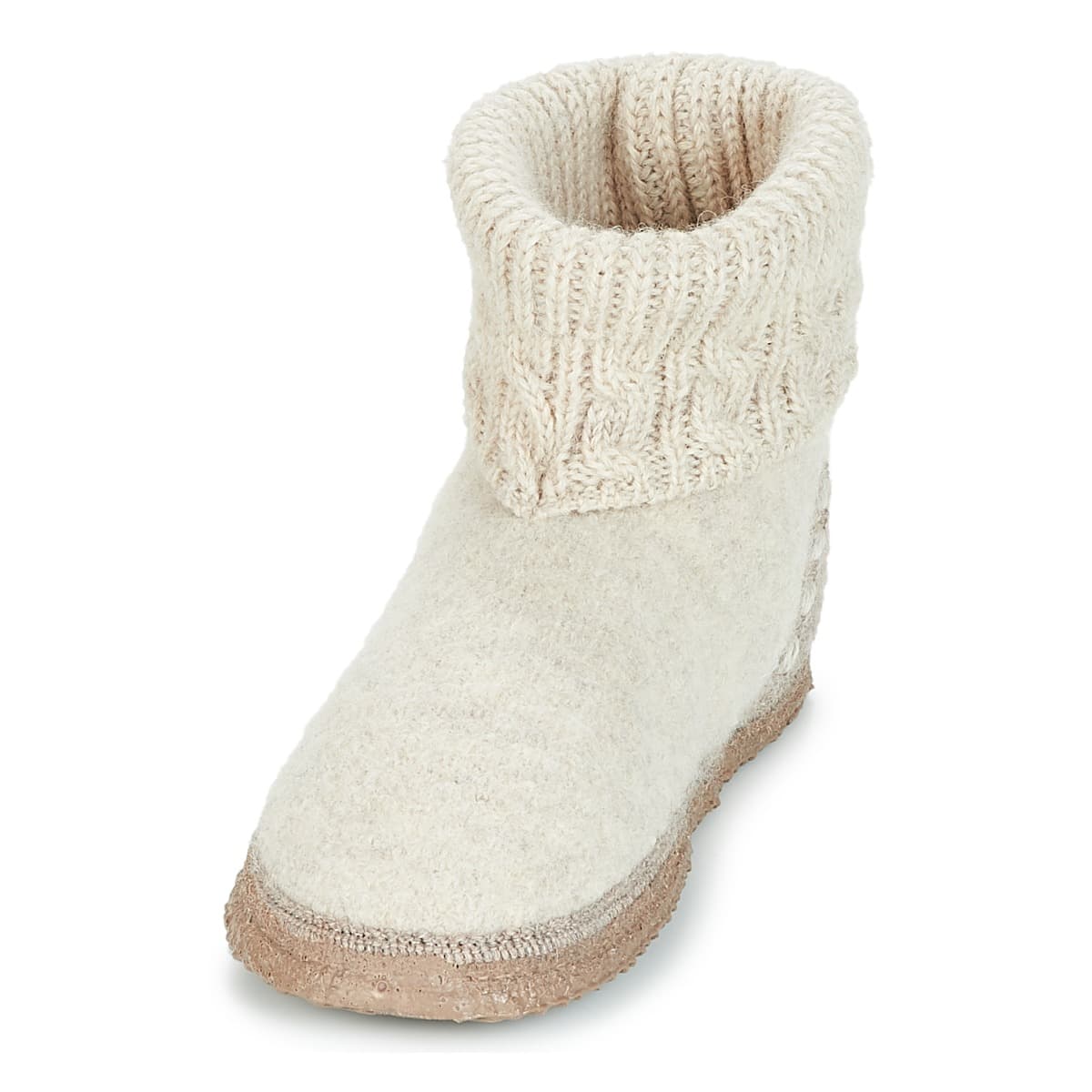 Women's House Slippers Giesswein Beige
