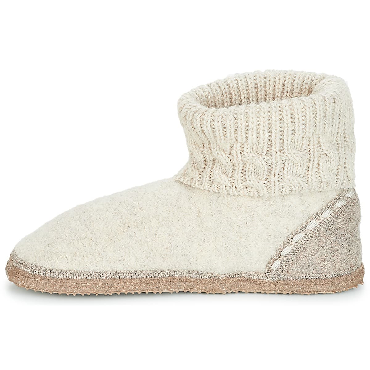 Women's House Slippers Giesswein Beige