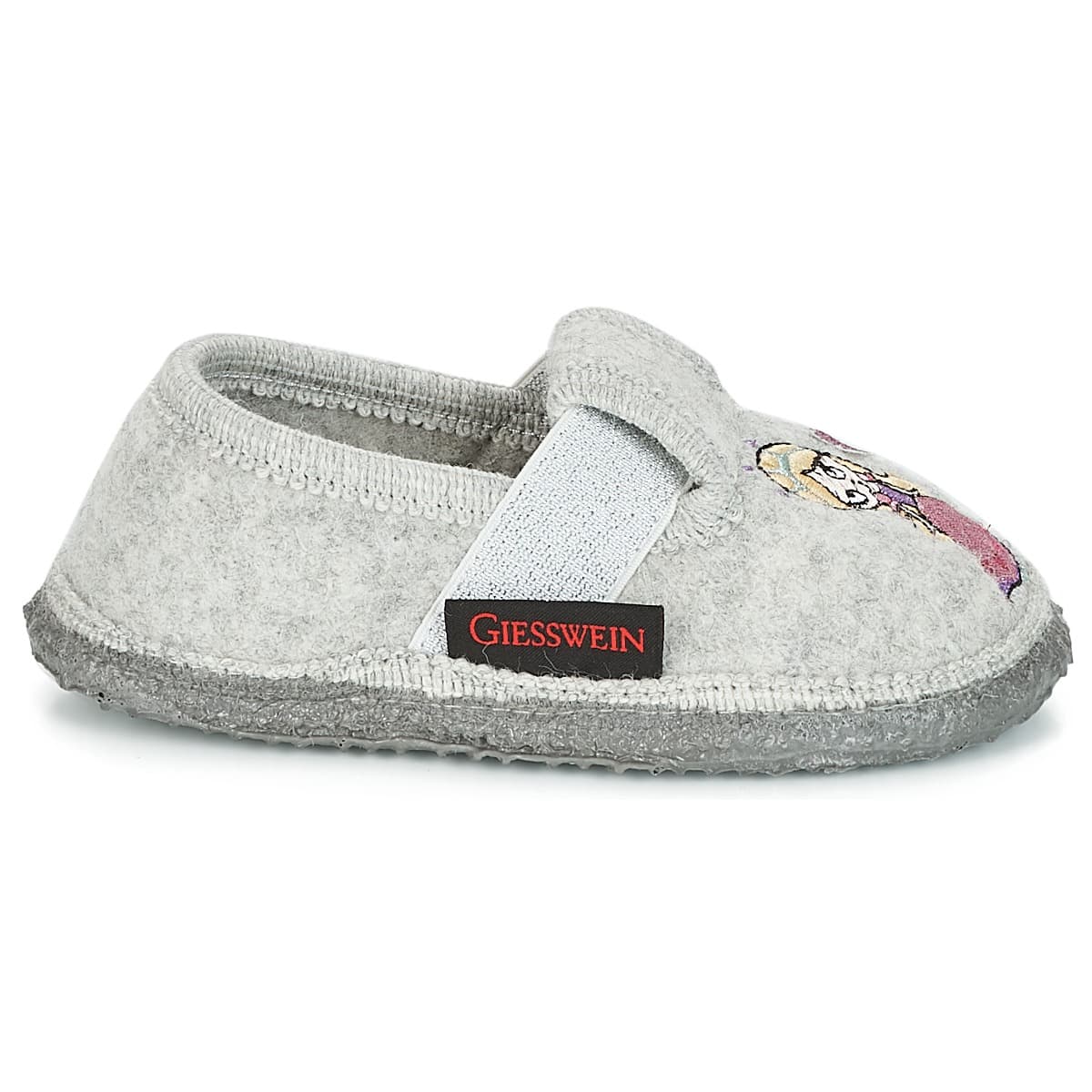 Girls' House Slippers Giesswein Gray