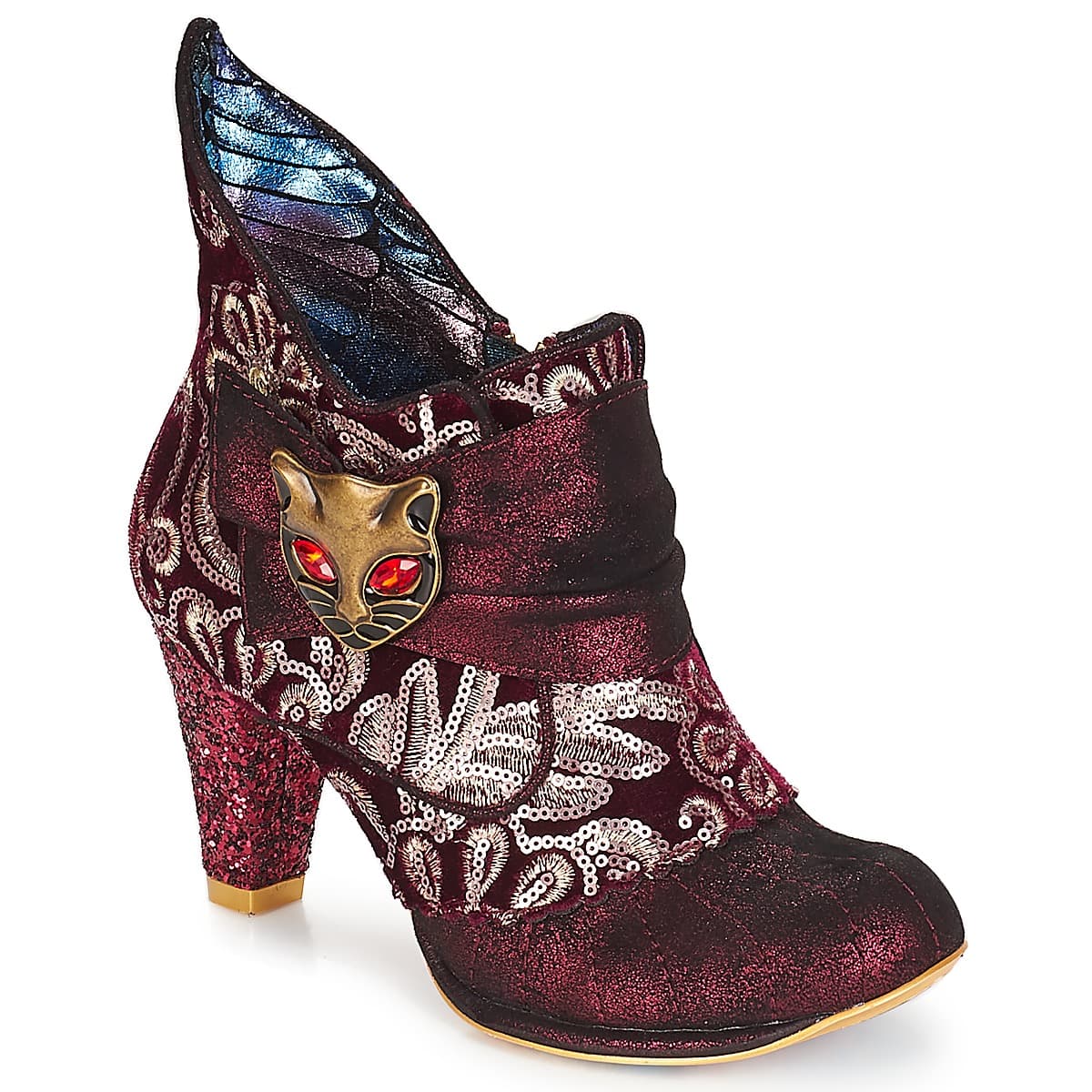Women's Ankle Boots Irregular Choice Red