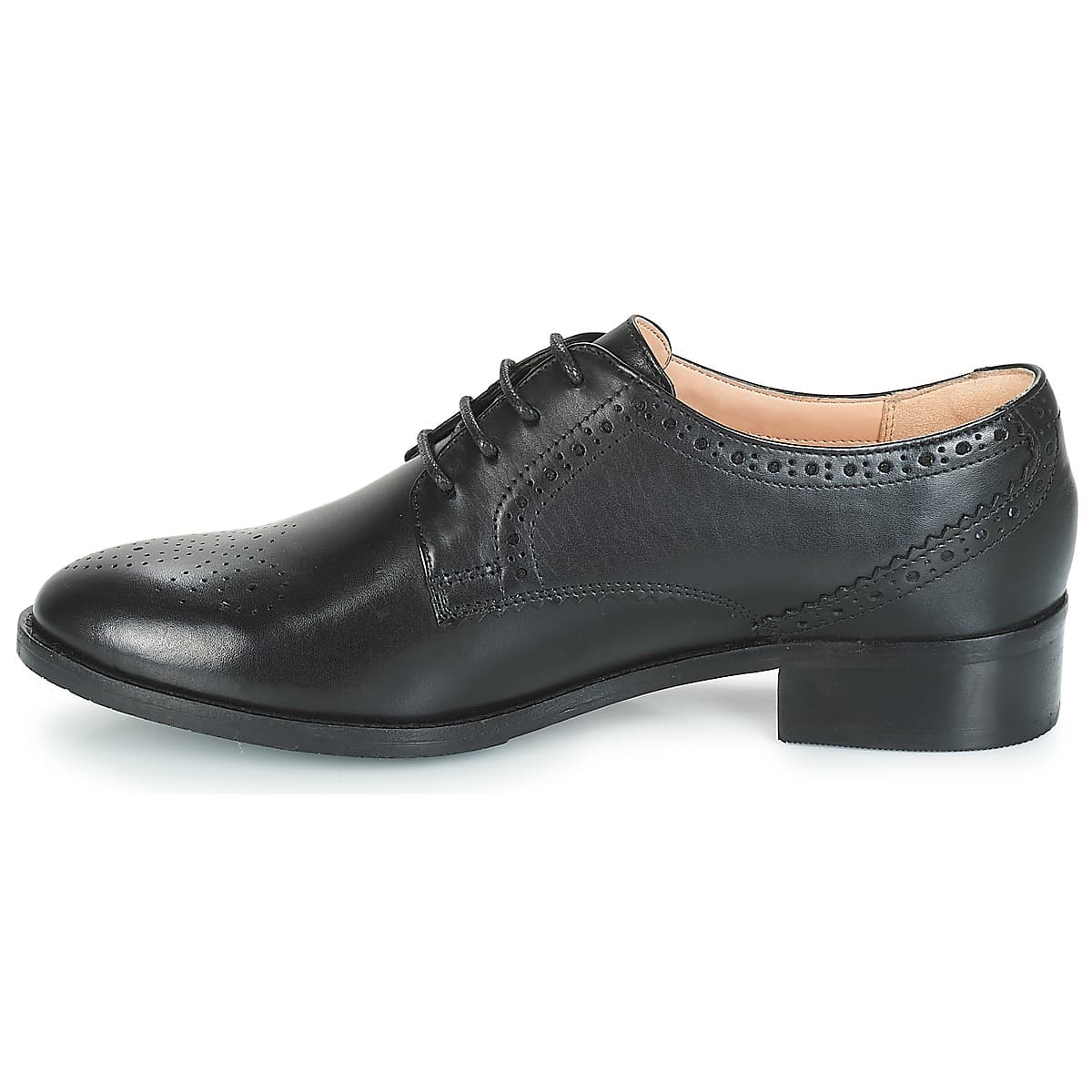 Women's Derby Shoes Clarks Black
