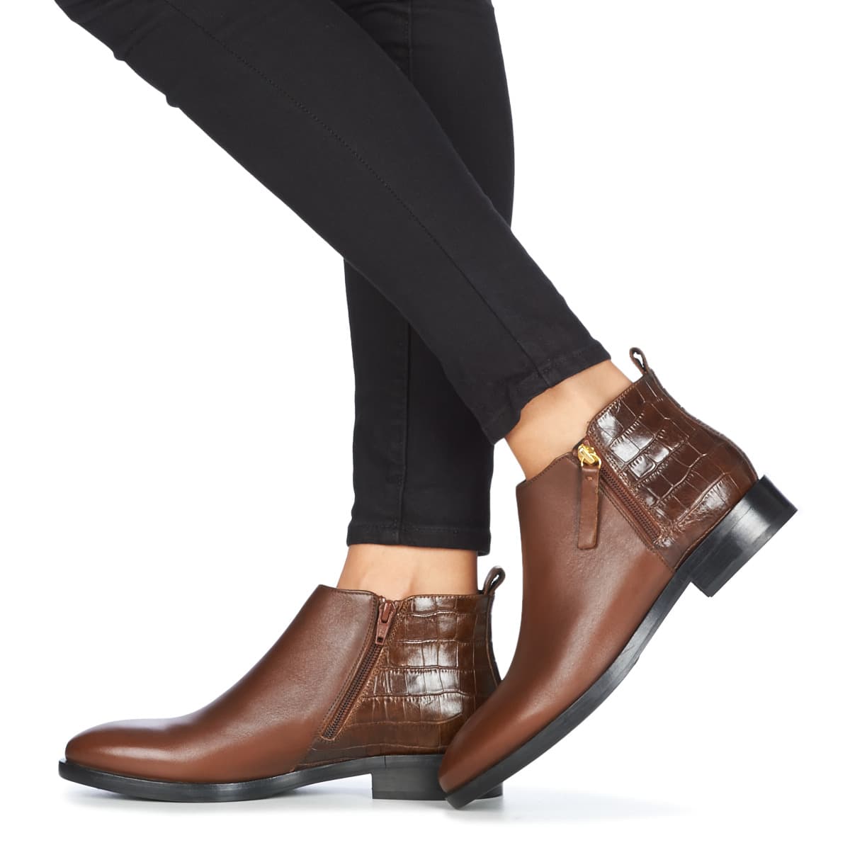 Women's Boots Geox Brown