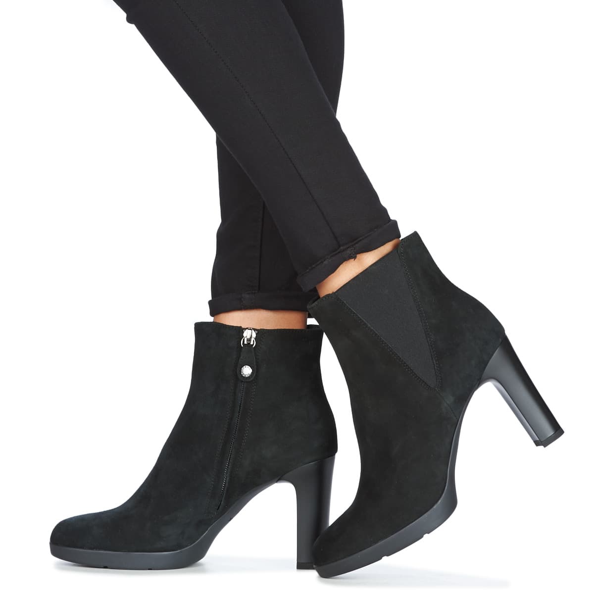 Women's Ankle Boots Geox Black