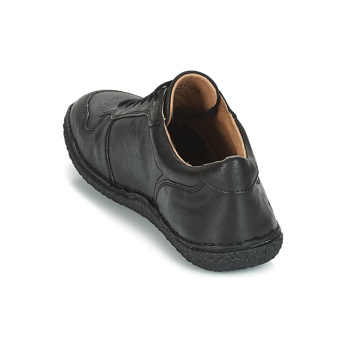 Women's Derby Shoes Kickers Black