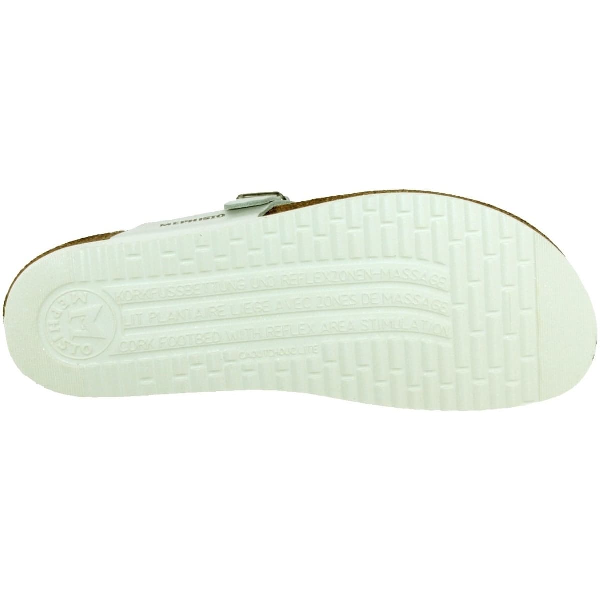Women's Flip Flops Mephisto White