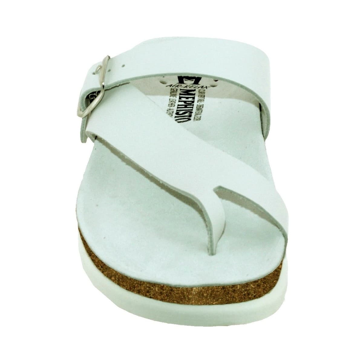 Women's Flip Flops Mephisto White