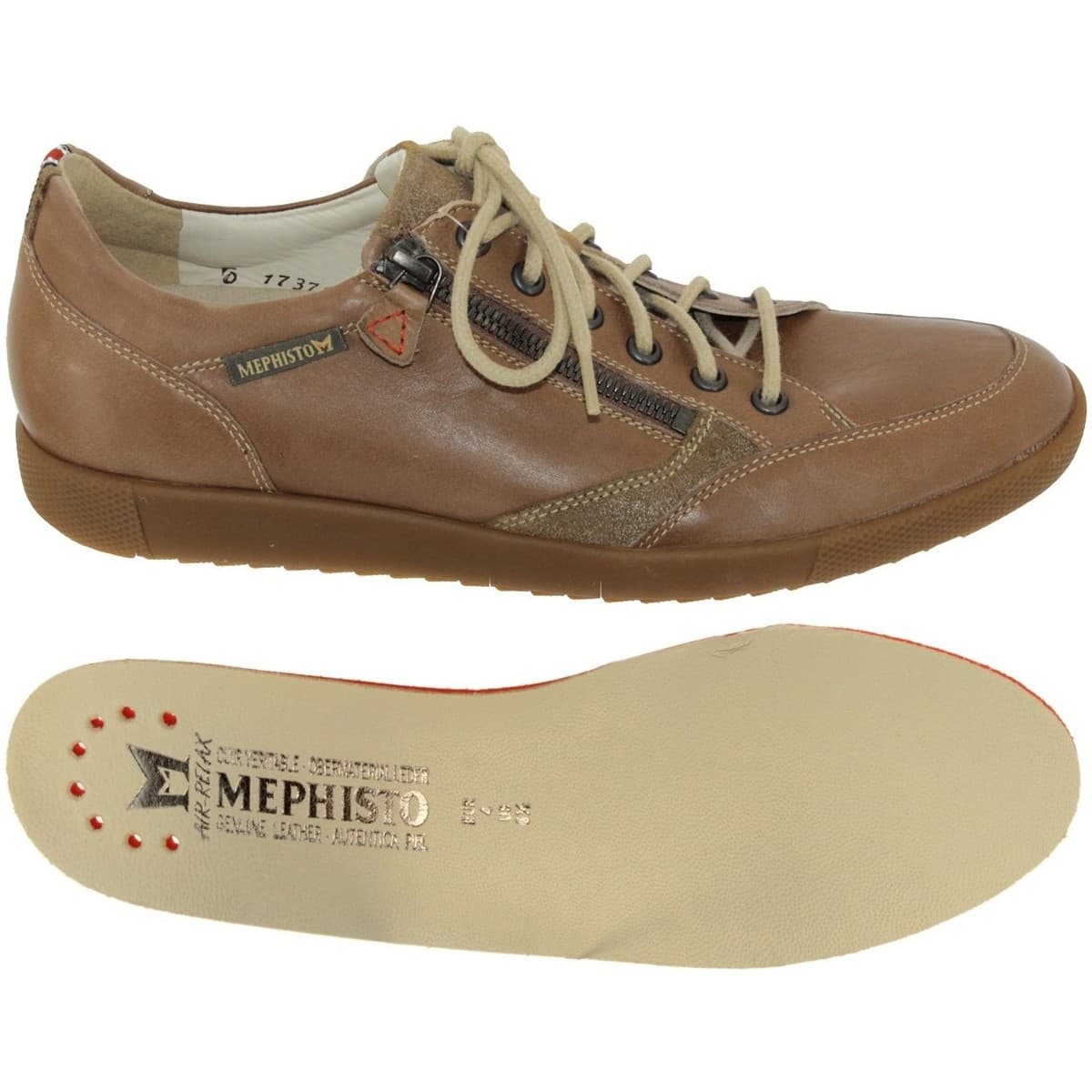Men's Sneakers Mephisto Brown