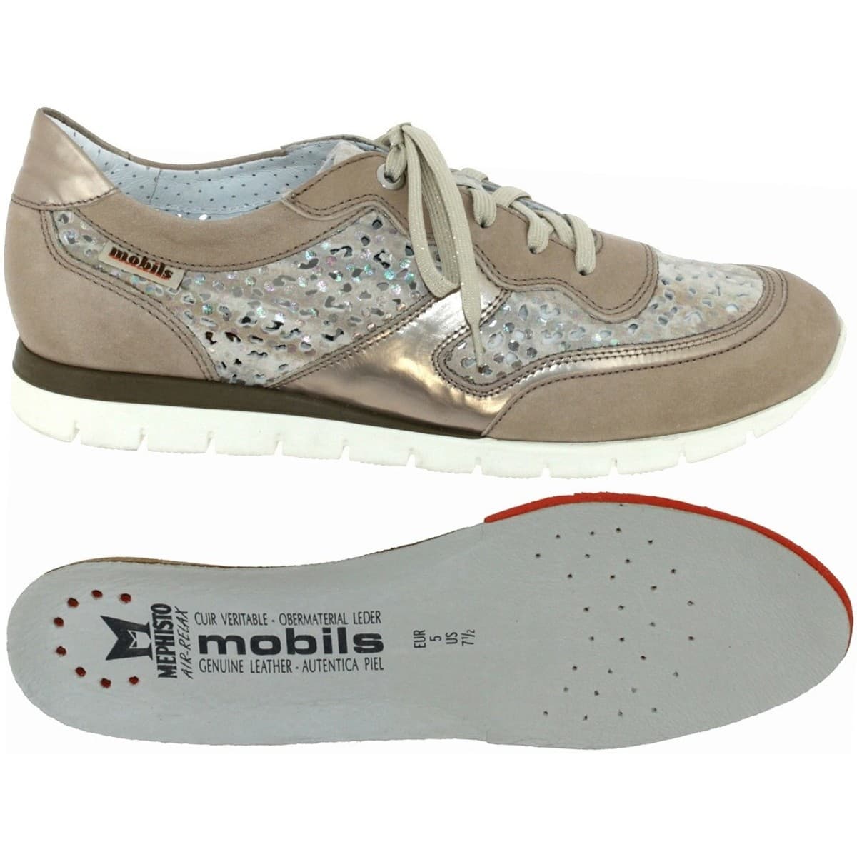 Women's Oxfords Mephisto Brown