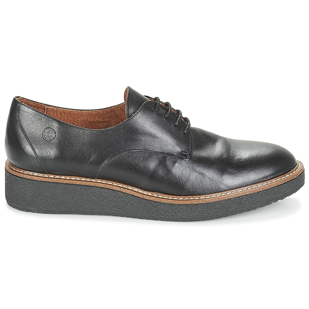 Women's Derby Shoes Dream in Green Black