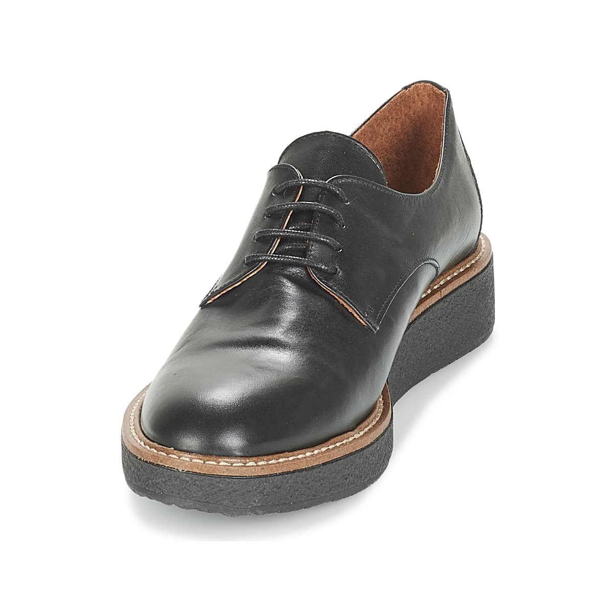 Women's Derby Shoes Dream in Green Black