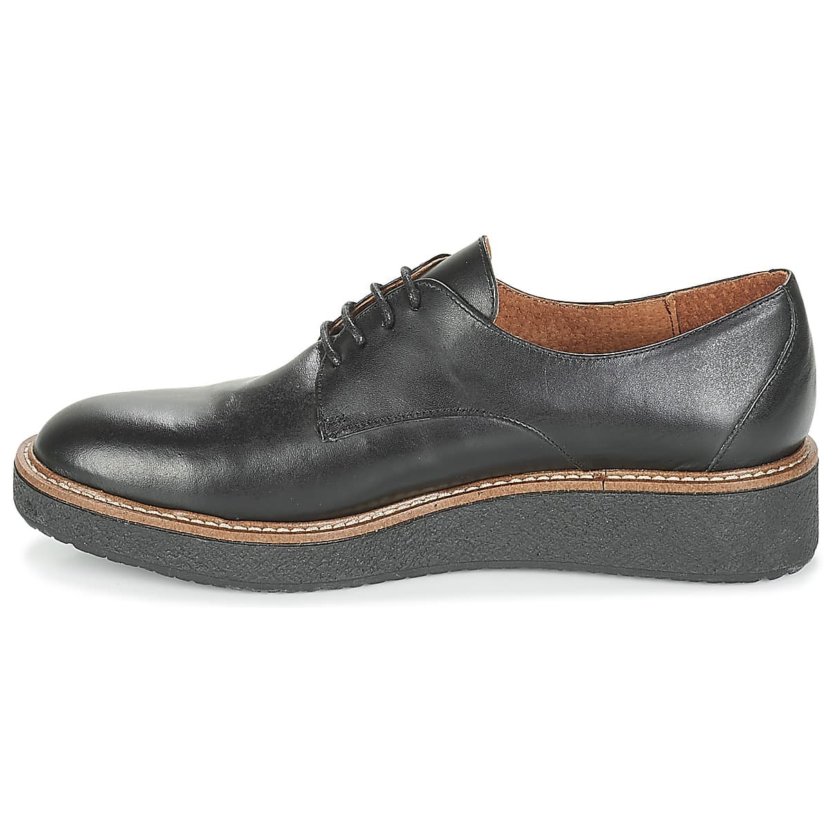 Women's Derby Shoes Dream in Green Black