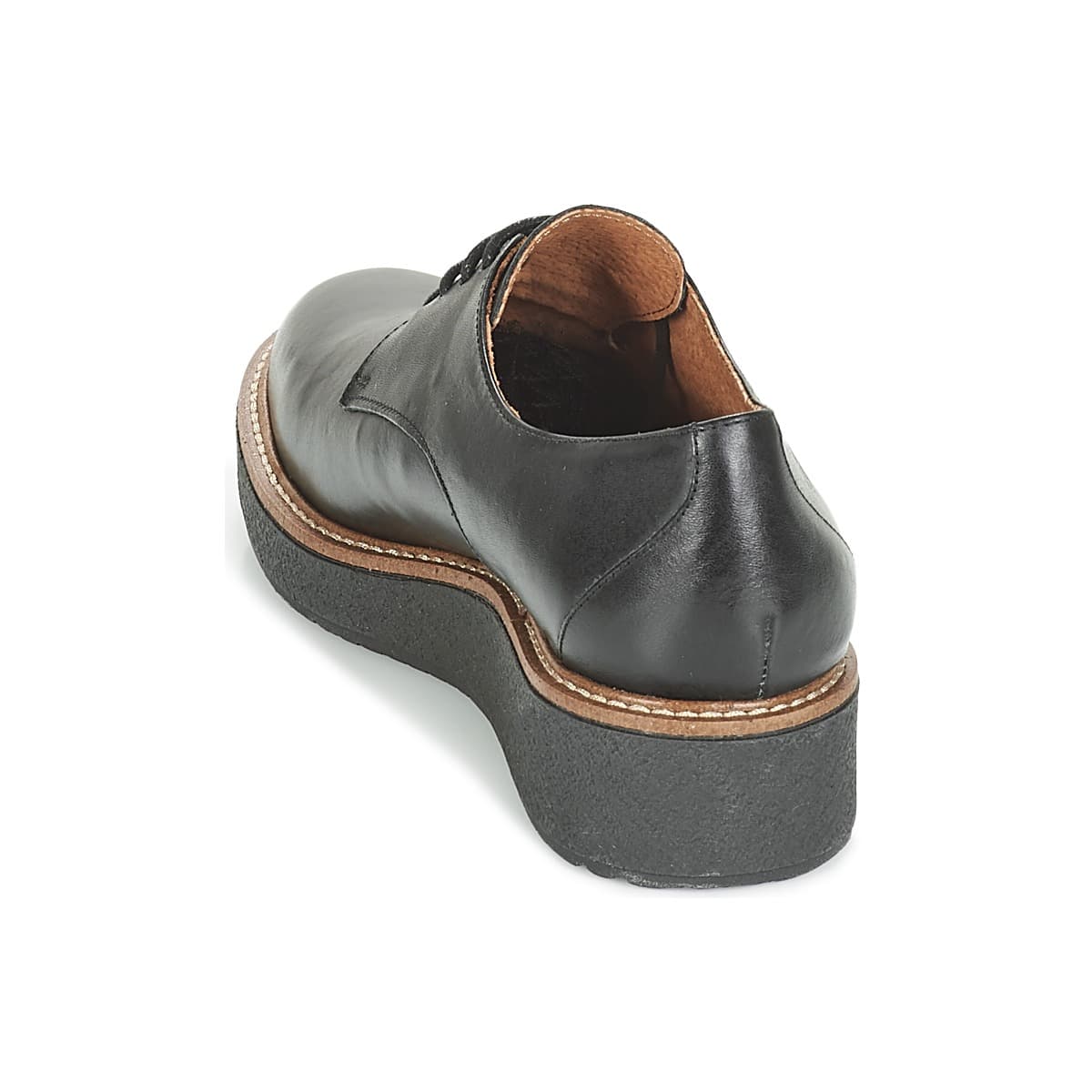 Women's Derby Shoes Dream in Green Black