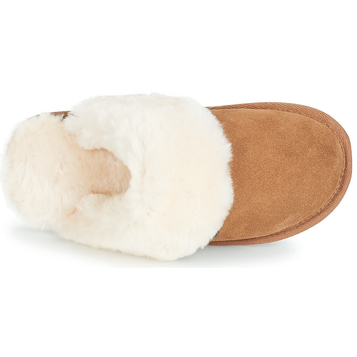 Women's House Slippers Just Sheepskin Brown
