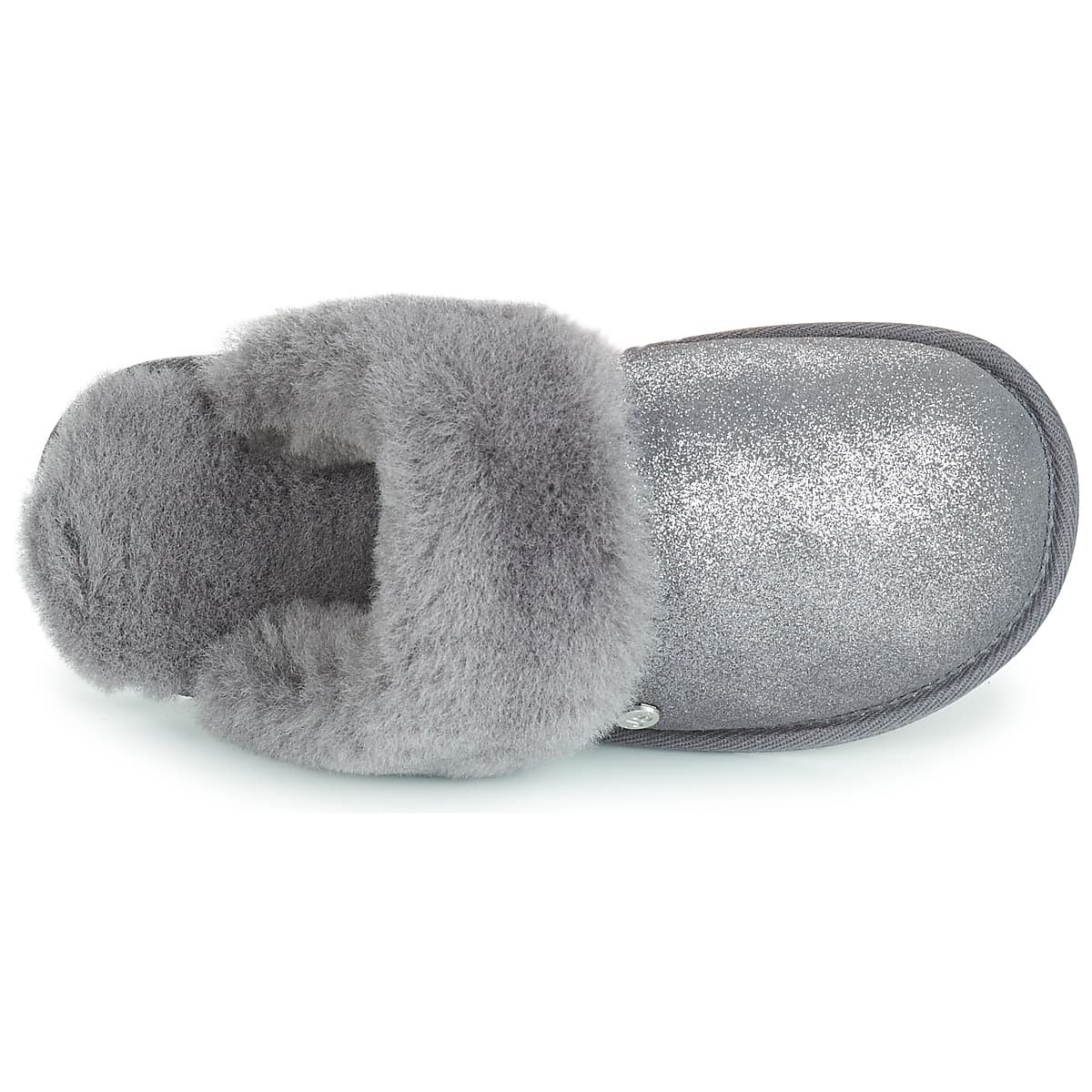 Women's House Slippers Just Sheepskin Gray