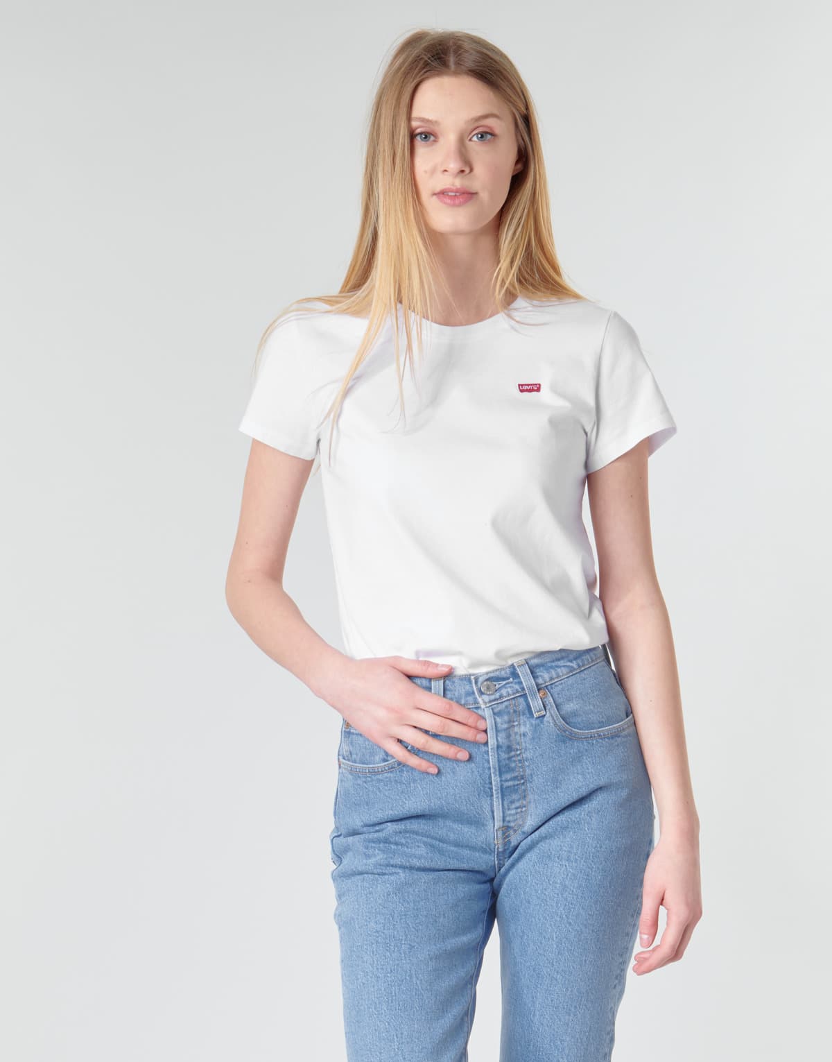 Women's T-Shirts Levis White