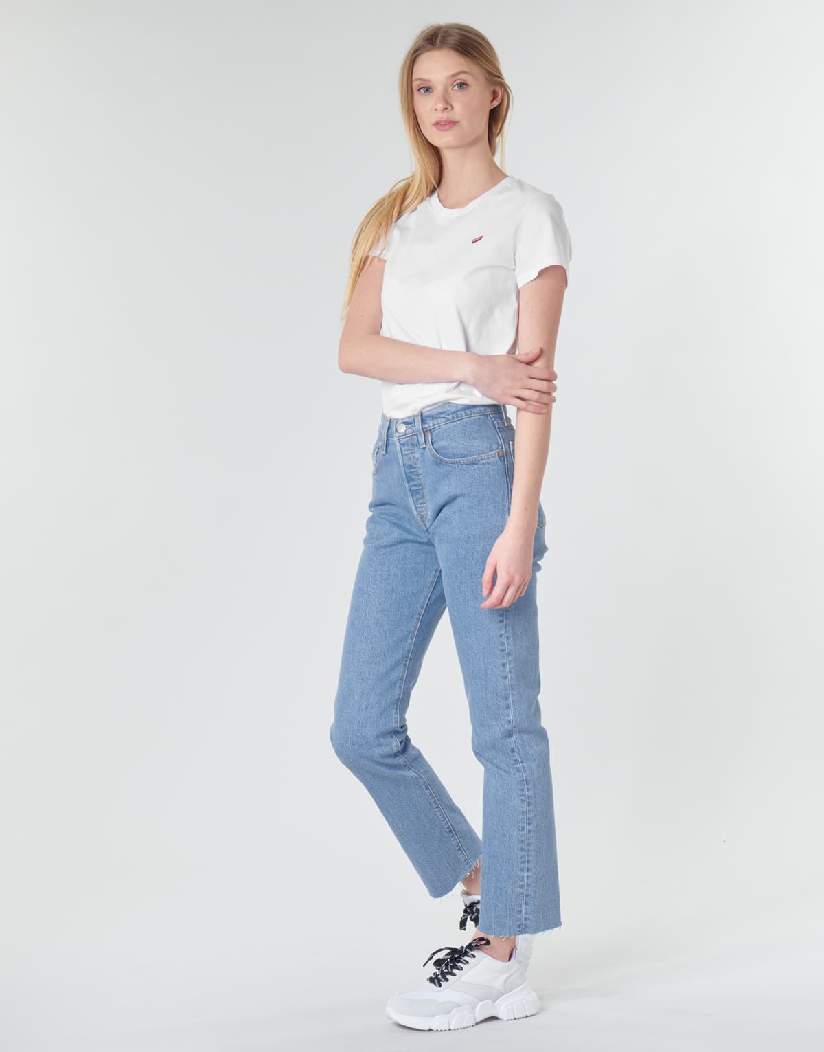 Women's T-Shirts Levis White