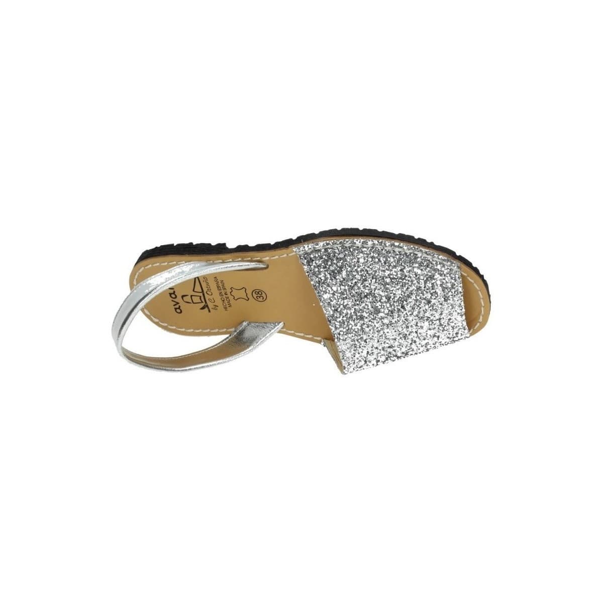 Women's Sandals Avarca Cayetano Ortuño Silver