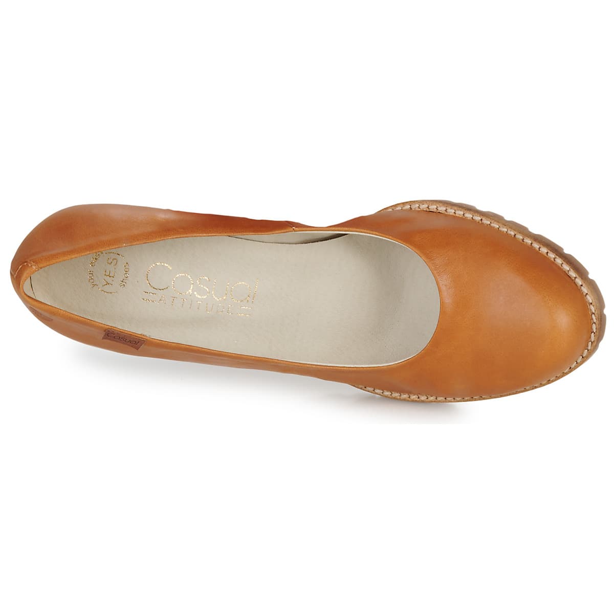 Women's Pumps Casual Attitude Brown